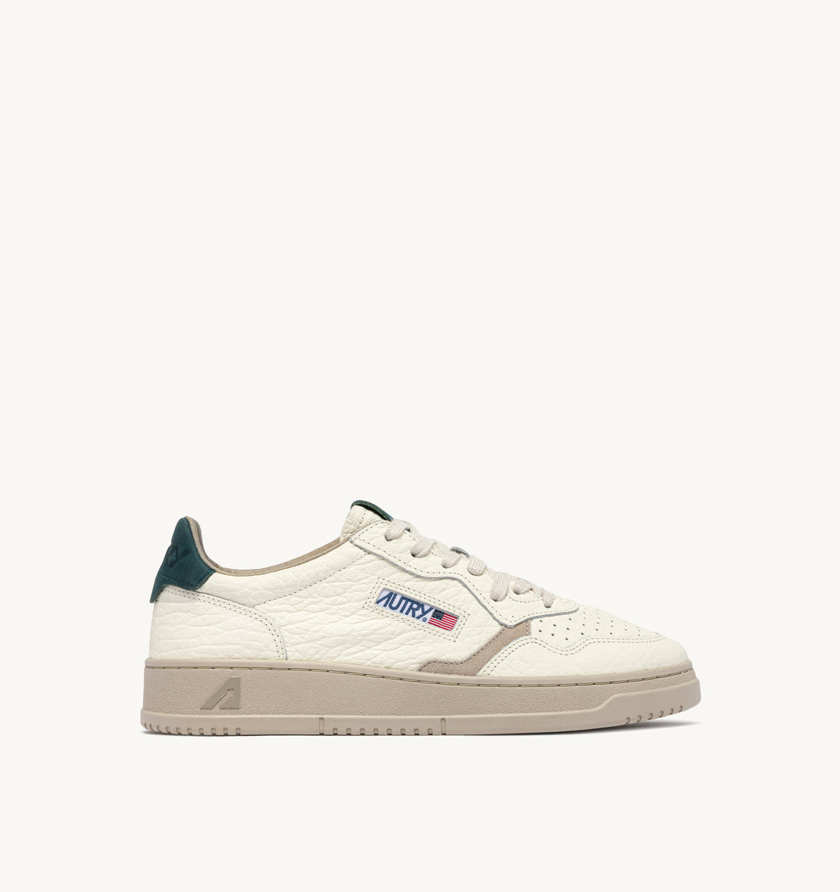 AUTRY Sneaker Uomo MEDALIST LOW-White Dark Sea Featgray