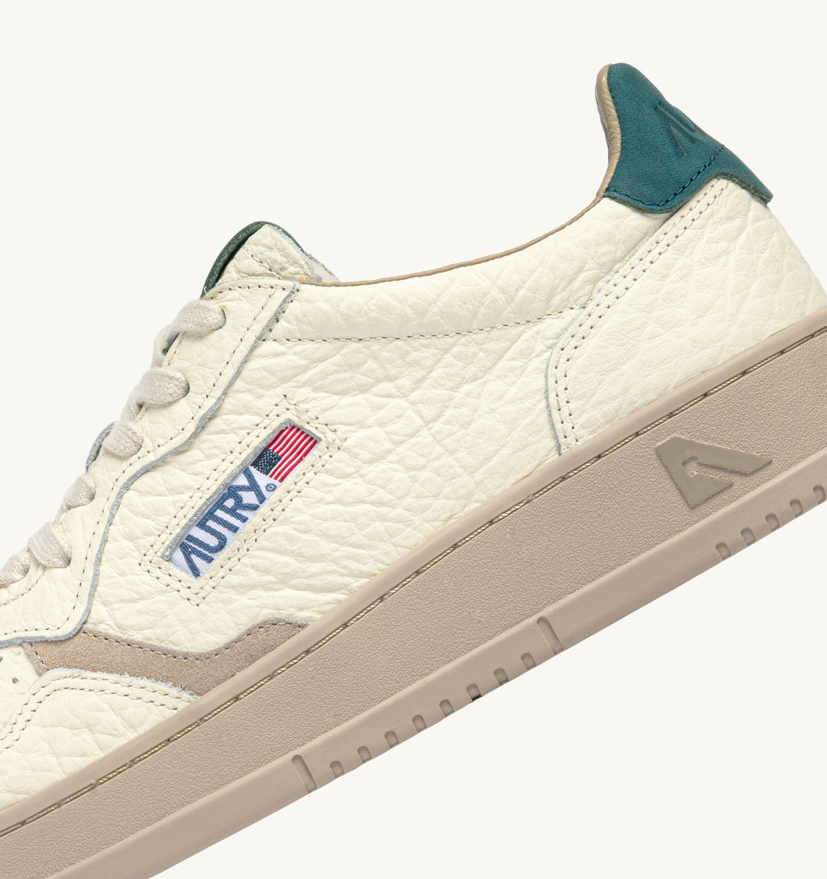 AUTRY Sneaker Uomo MEDALIST LOW-White Dark Sea Featgray