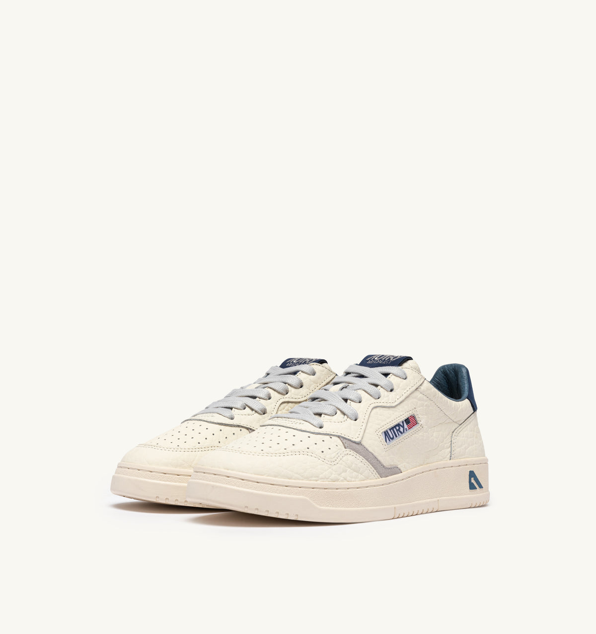 AUTRY Sneaker Uomo MEDALIST LOW-White Blue Depth Vapor