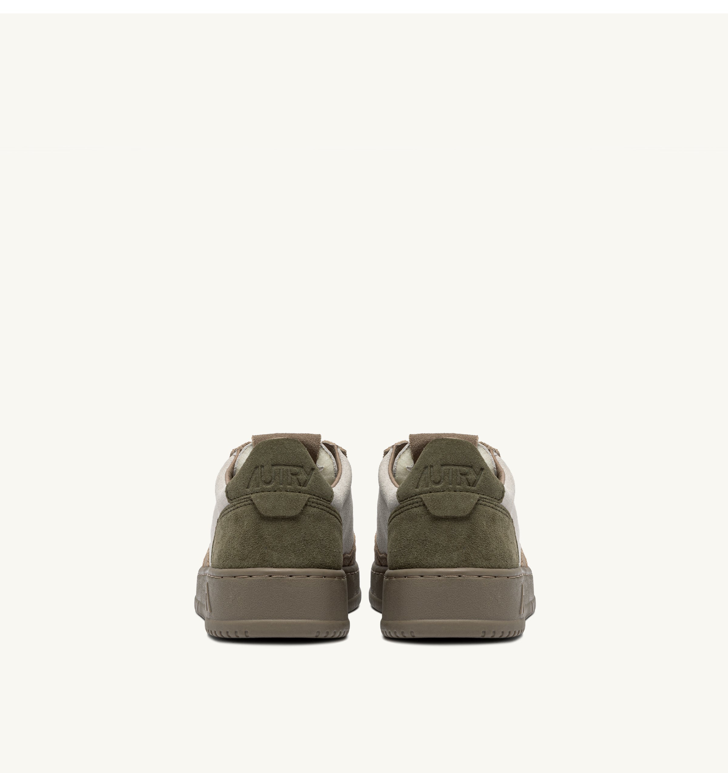AUTRY Sneaker Uomo MEDALIST LOW-White Antilope Giungla