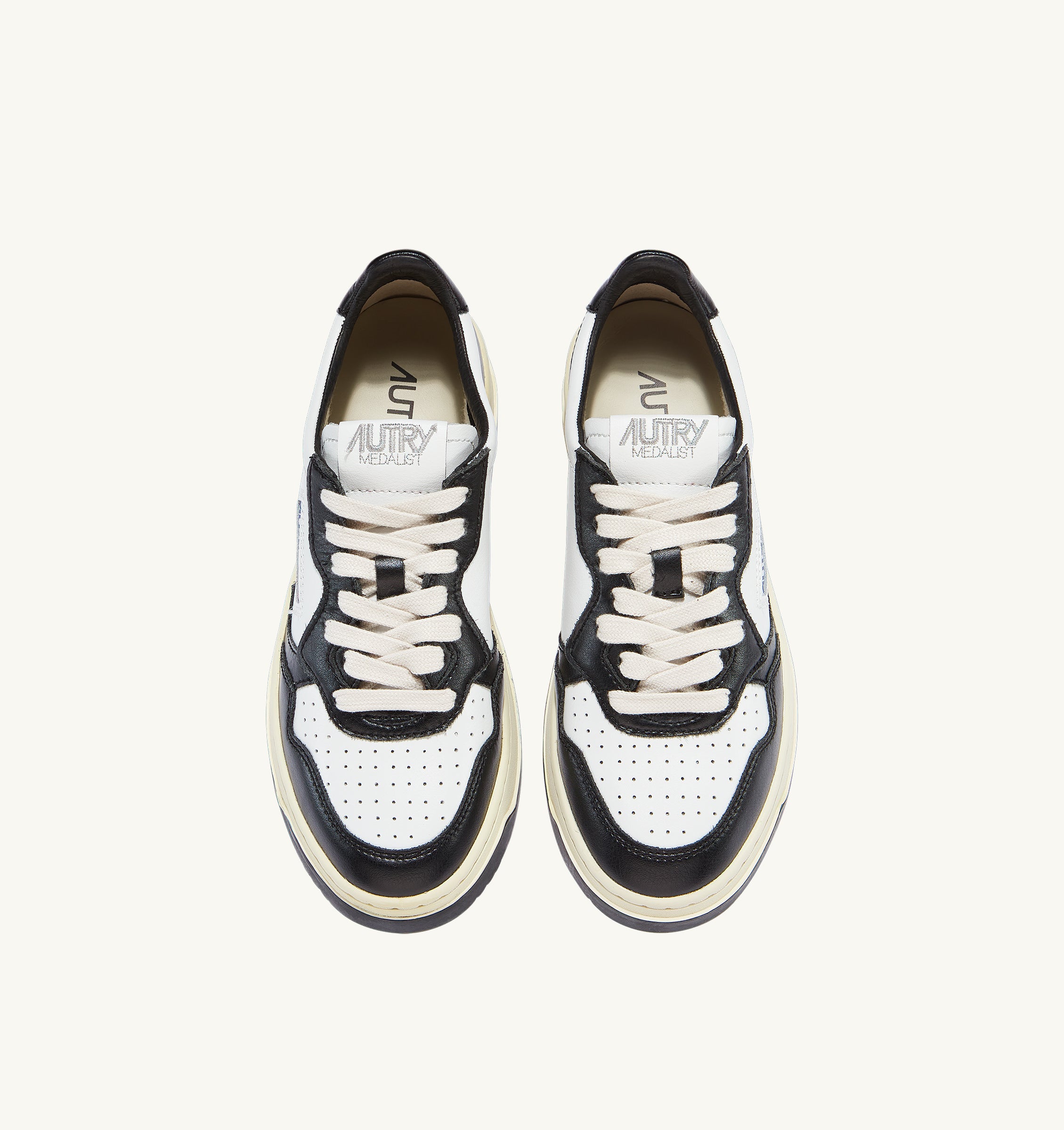 AUTRY Sneaker Donna MEDIALIST LOW-White Black