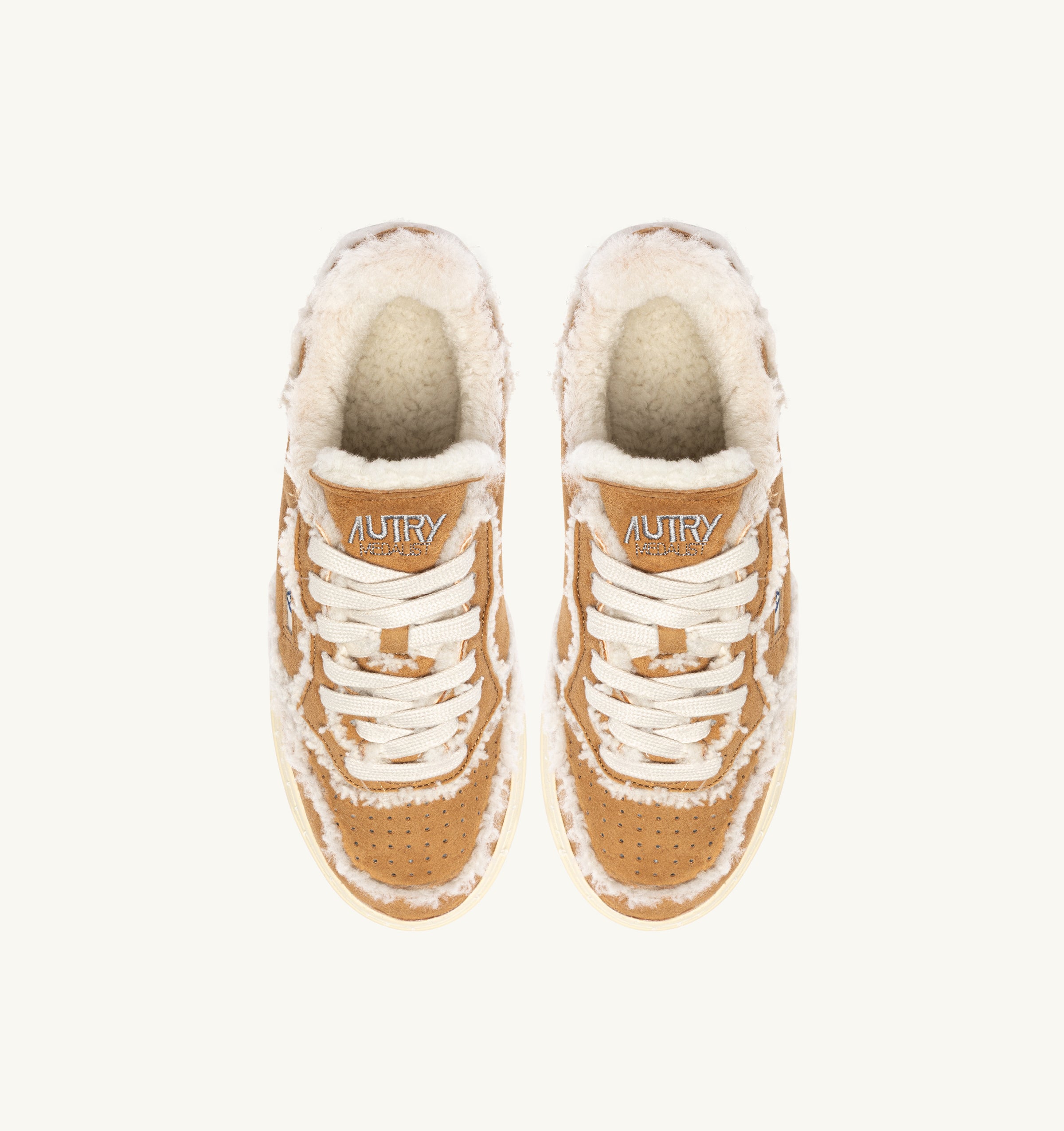 AUTRY Sneaker Donna Medalist Low-Cognac