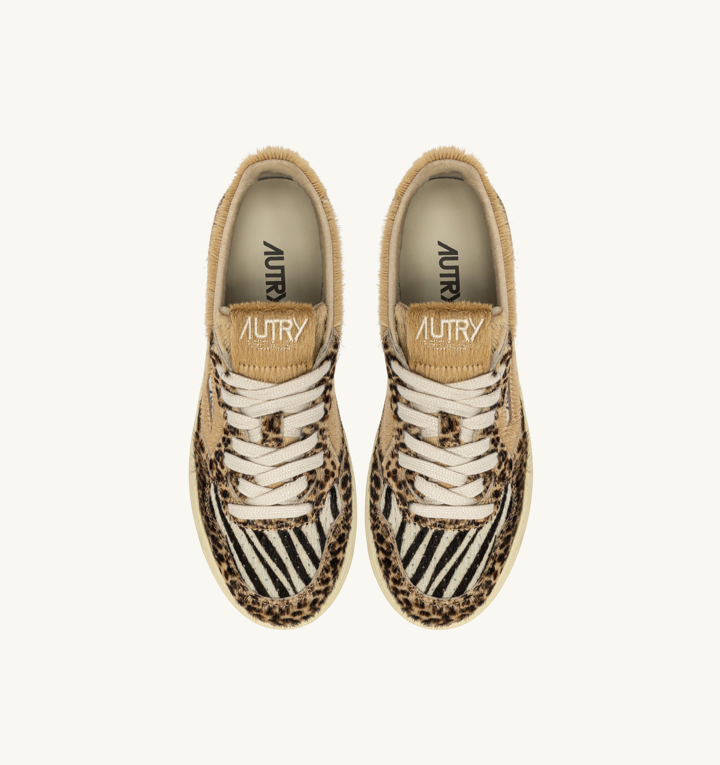 AUTRY Sneaker Donna Medalist Low-Safari Leo Zebra