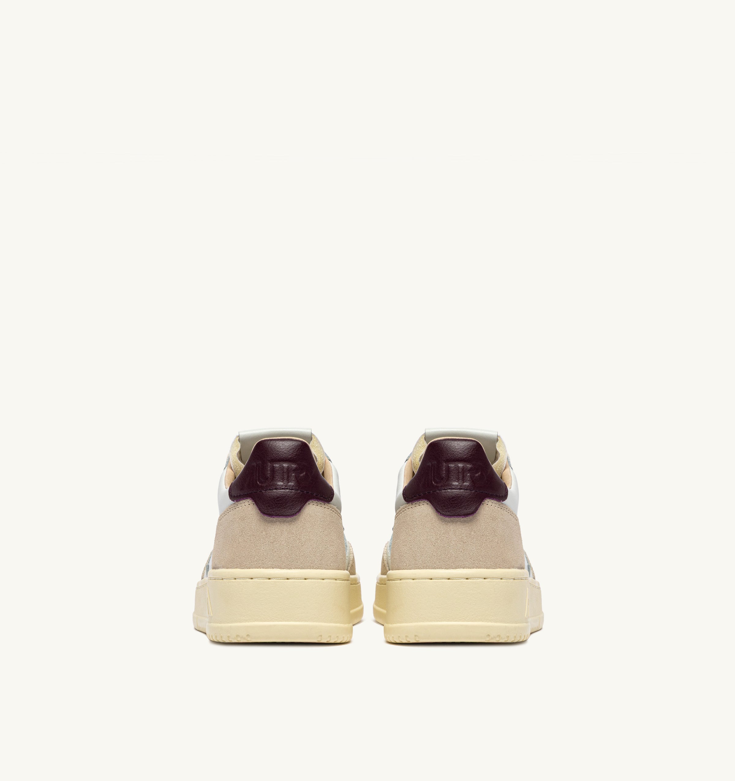AUTRY Sneaker Donna Medalist Low-White Beige Vinaccia