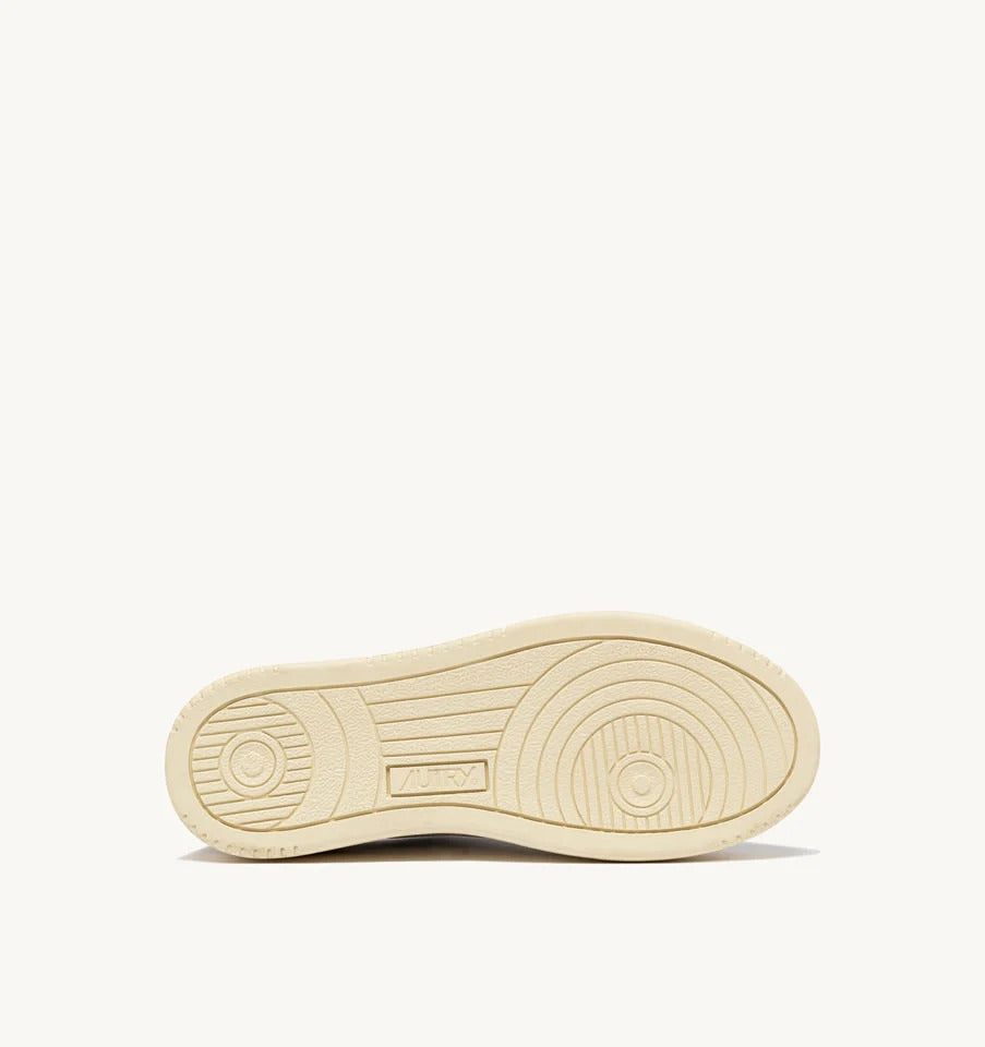AUTRY Sneaker Donna Medalist Low-White Beige Silver