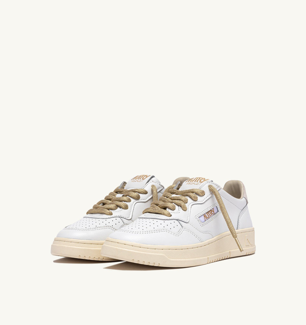 AUTRY Sneaker Donna Medalist Low-White Gold