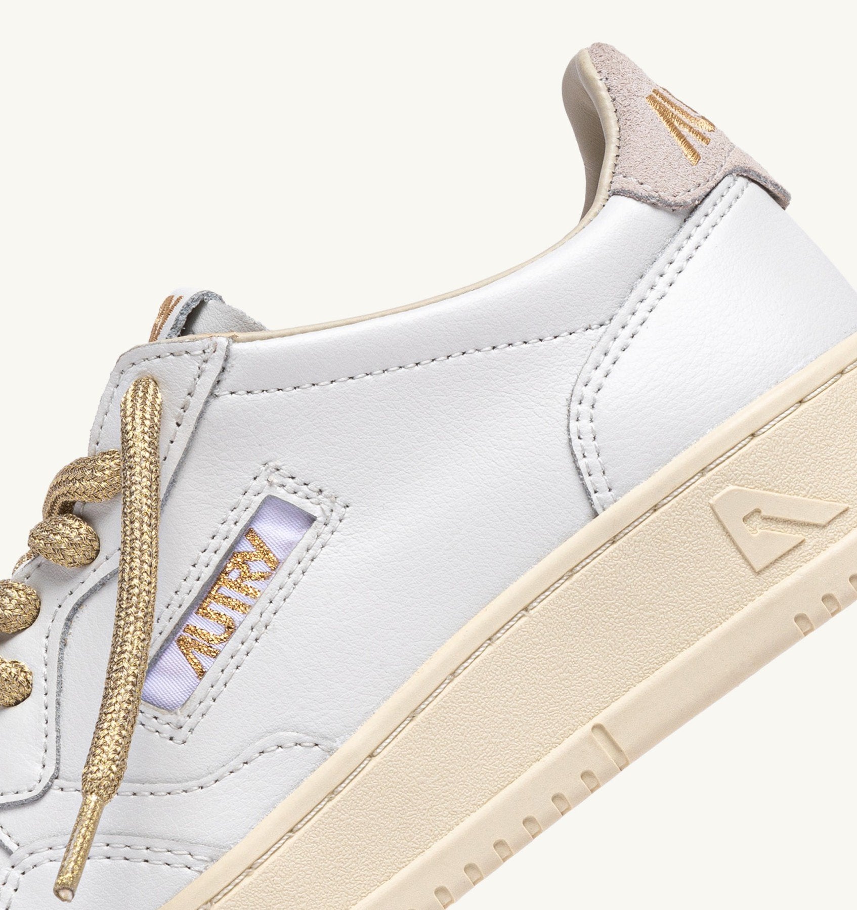 AUTRY Sneaker Donna Medalist Low-White Gold