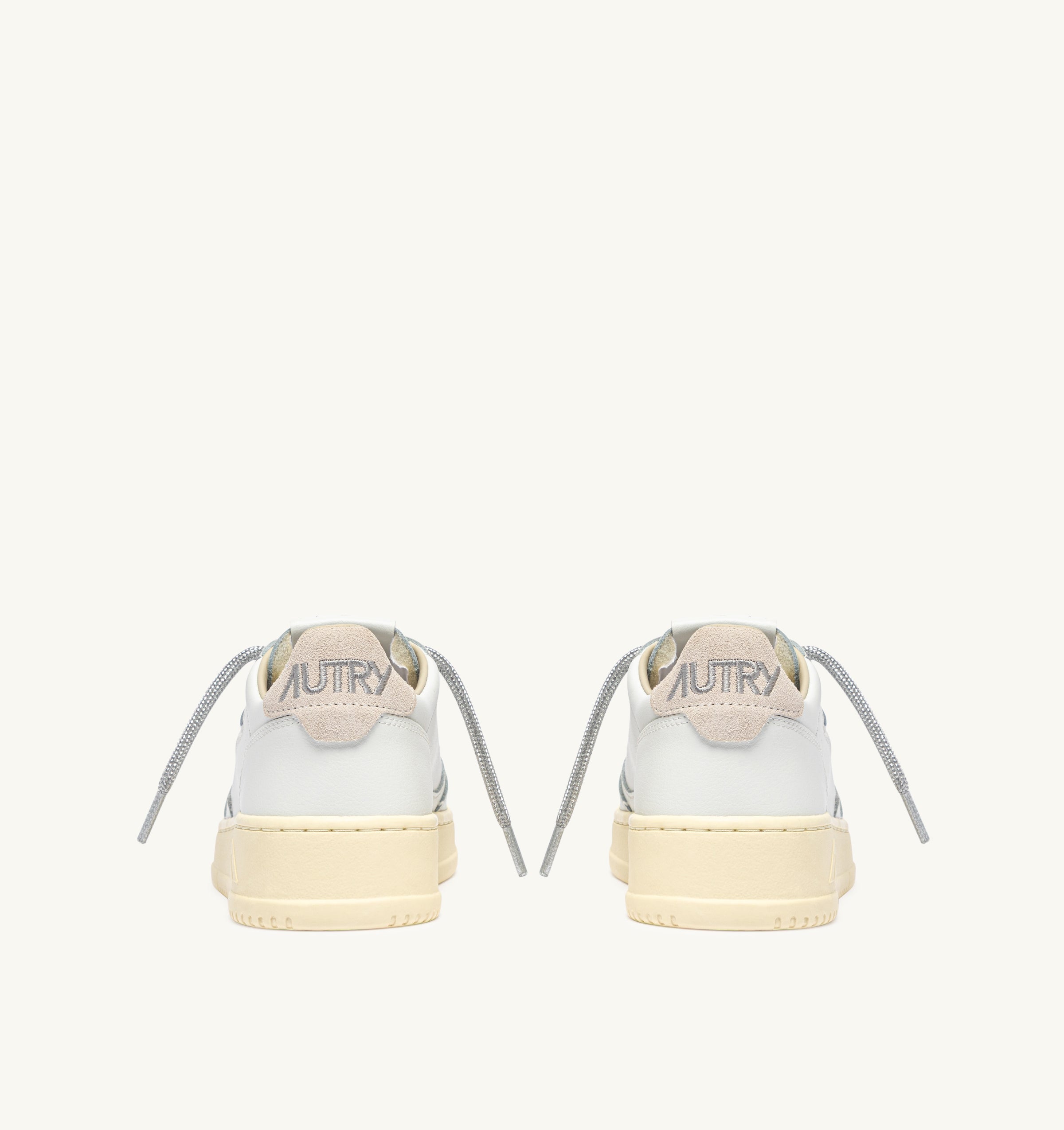 AUTRY Sneaker Donna Medalist Low-White Silver