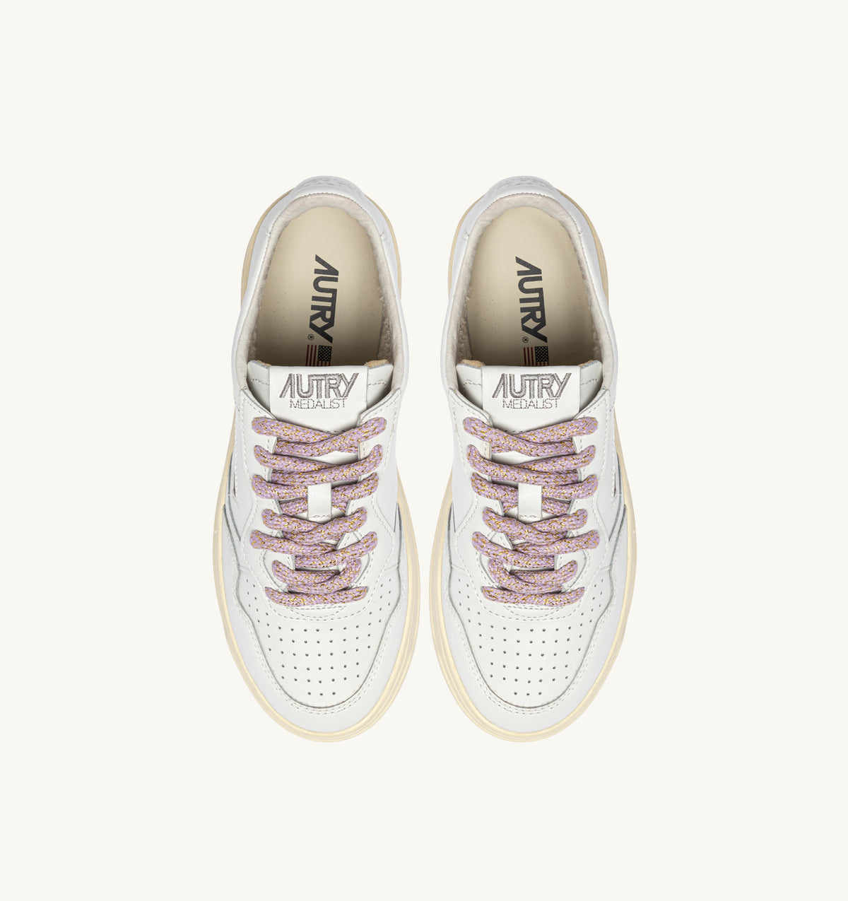 AUTRY Sneaker Donna Medalist Low-White Taiorch