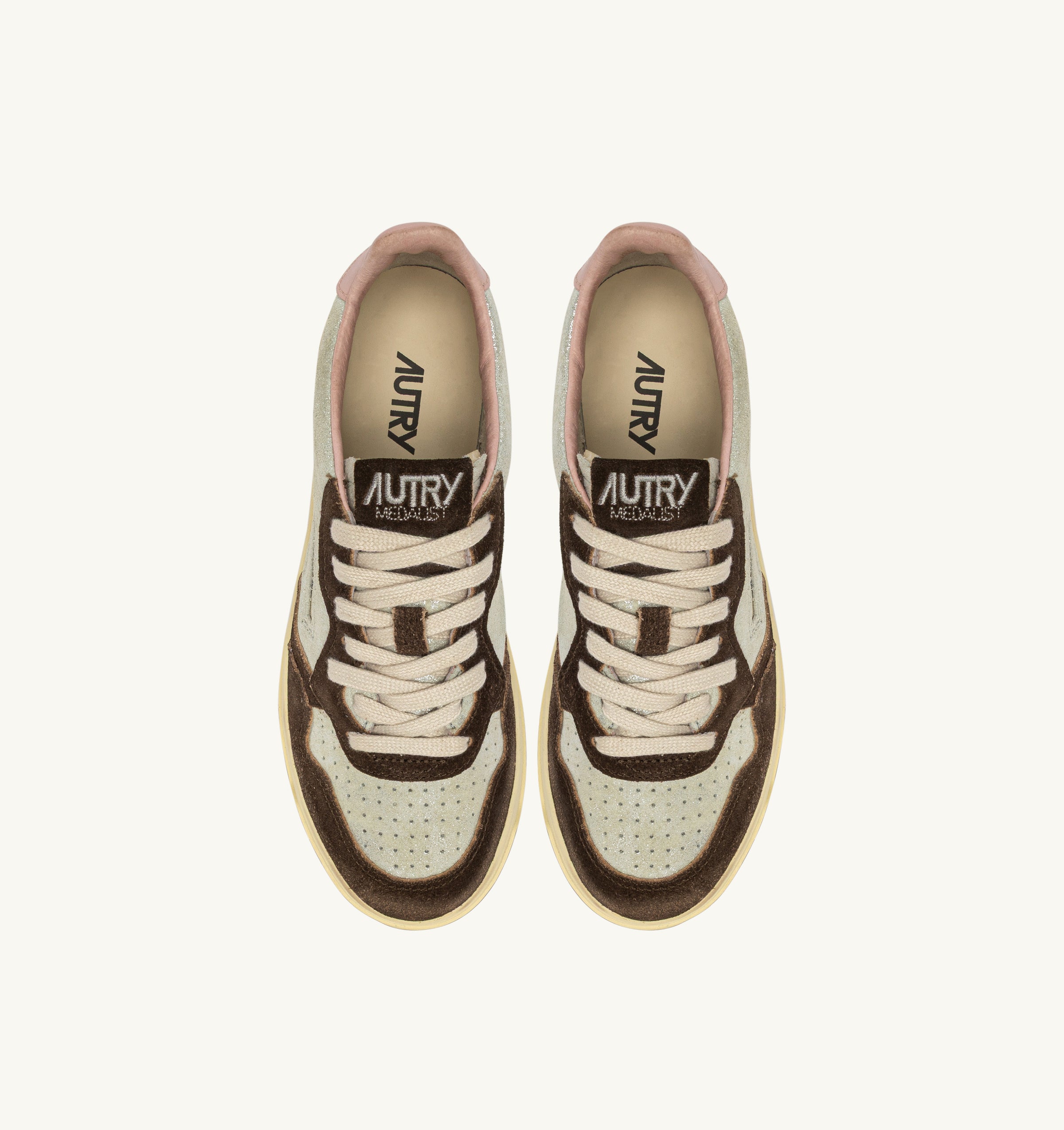 AUTRY Sneaker Donna Medalist Low-Silver Mustang