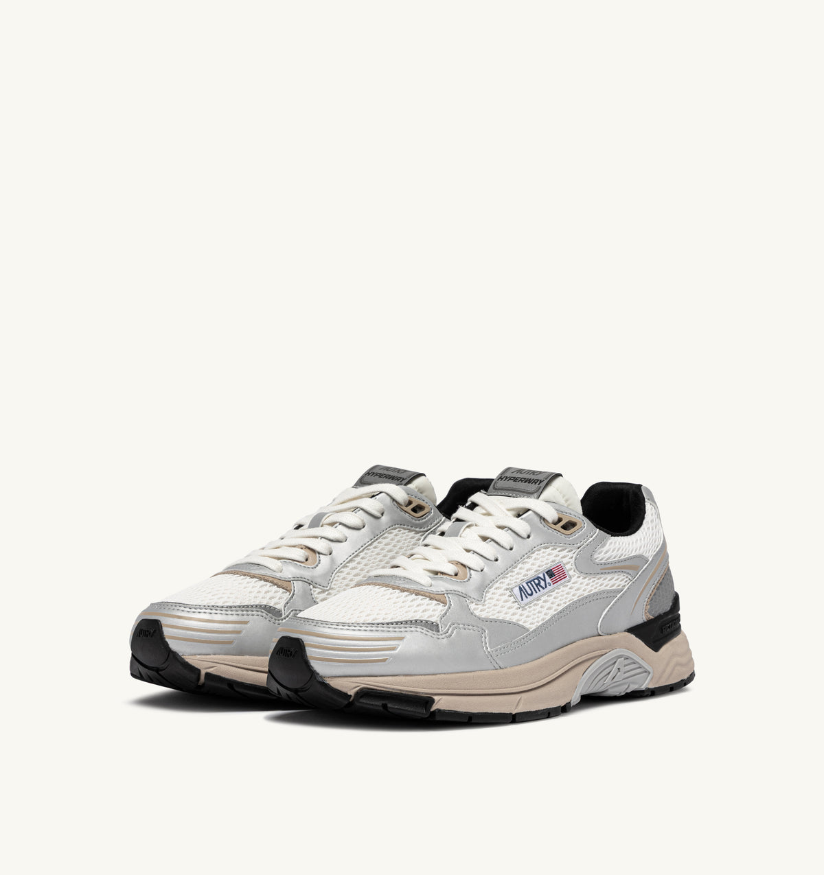 AUTRY Sneaker Uomo HYPERWAY LOW-Silver