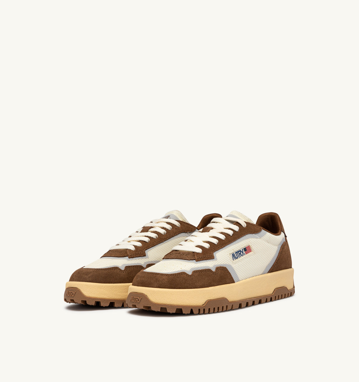 AUTRY Sneaker Uomo WILDPACE LOW-Marshmallow Sigaro