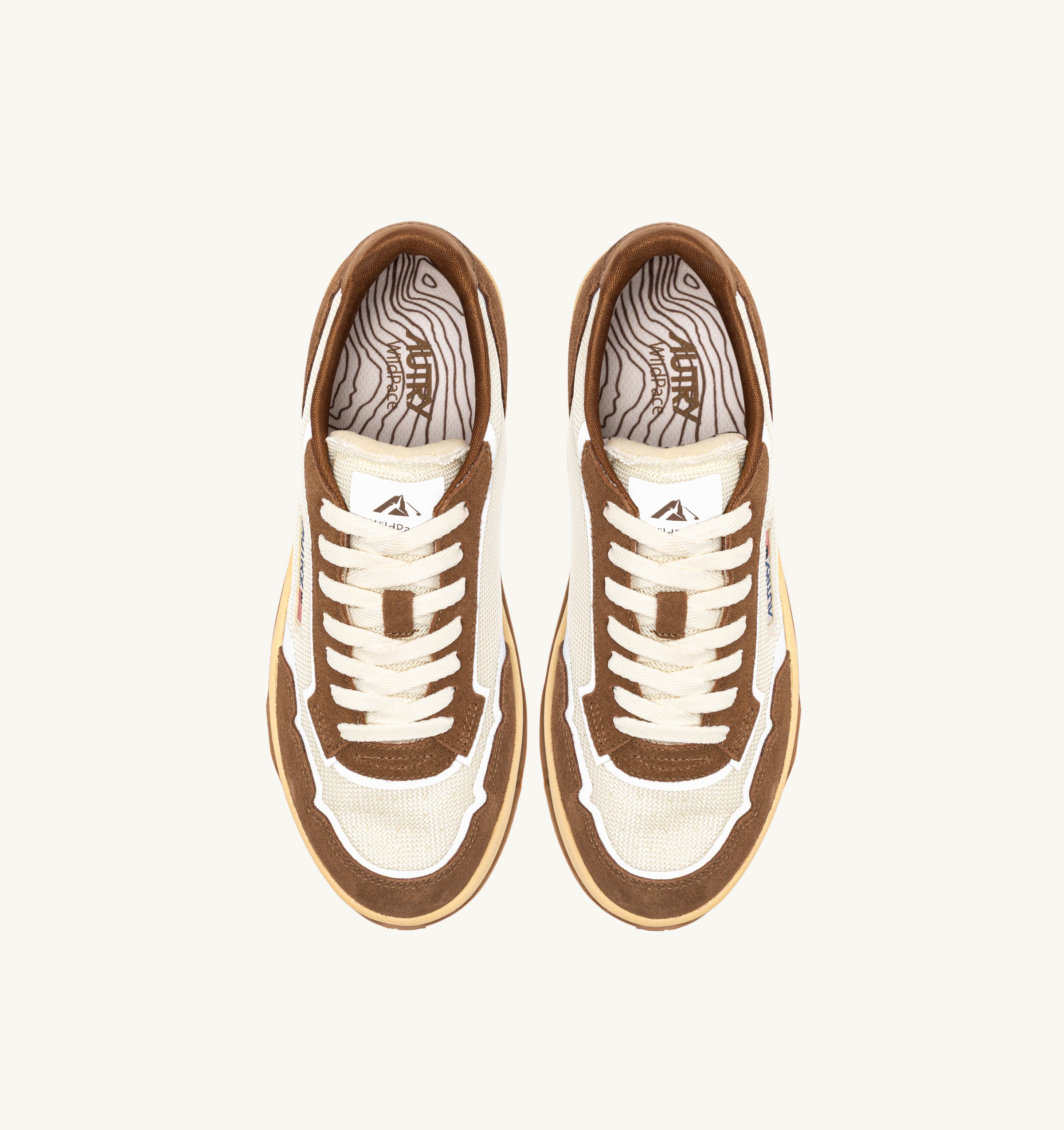 AUTRY Sneaker Uomo WILDPACE LOW-Marshmallow Sigaro