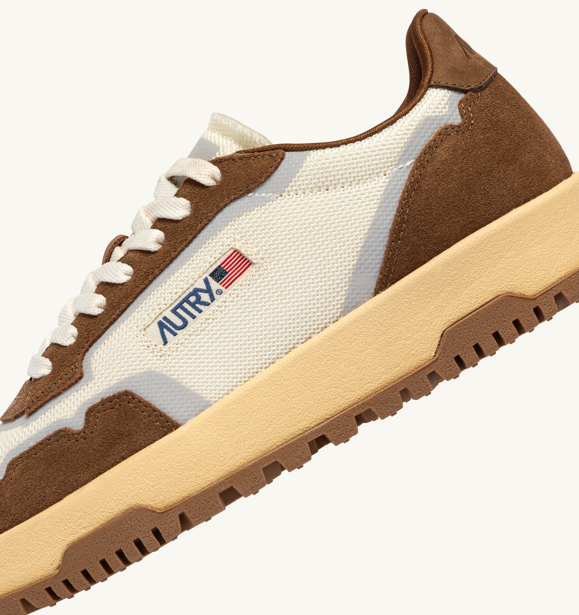 AUTRY Sneaker Uomo WILDPACE LOW-Marshmallow Sigaro