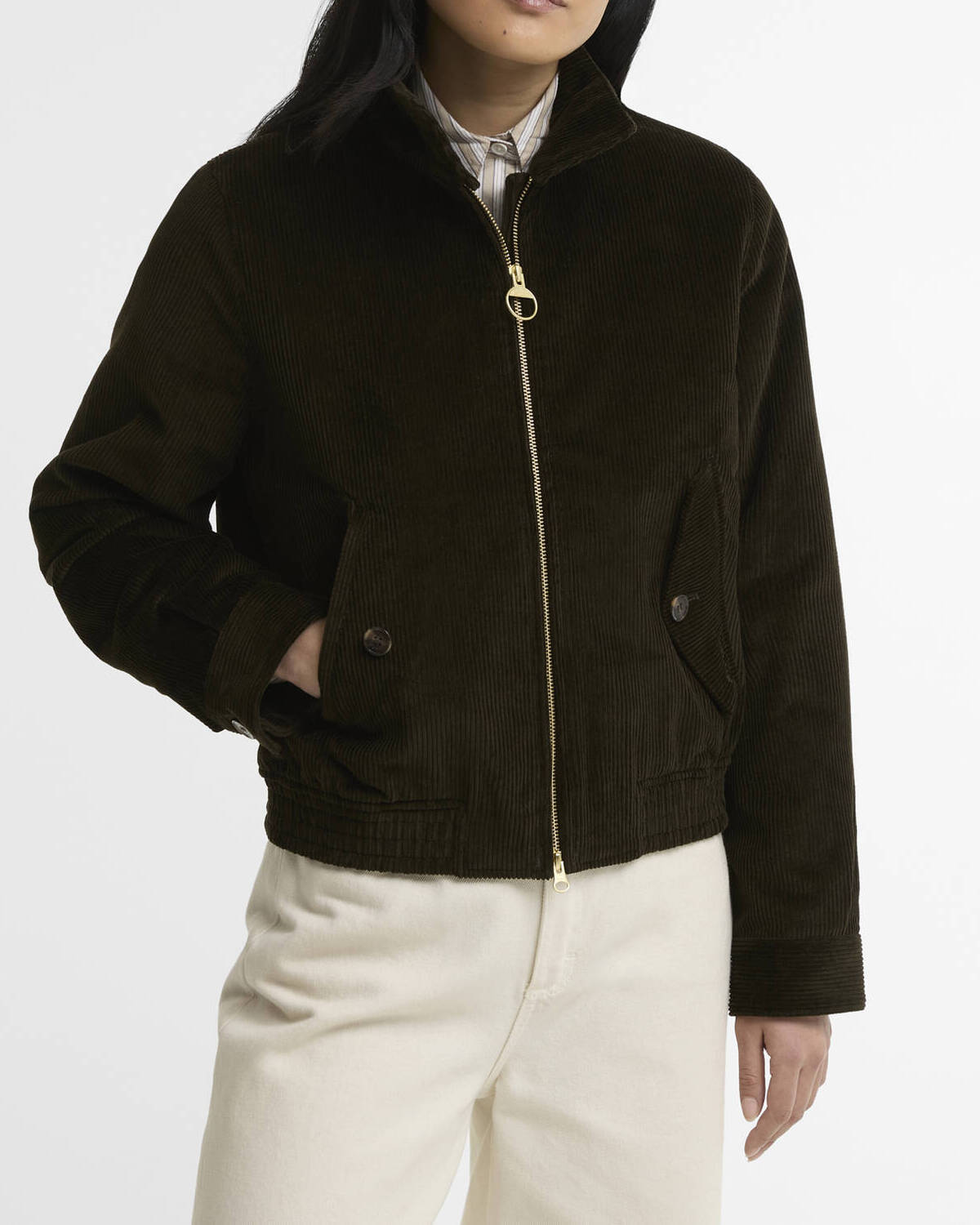 BARBOUR Giacca Donna OVERTON-Olive