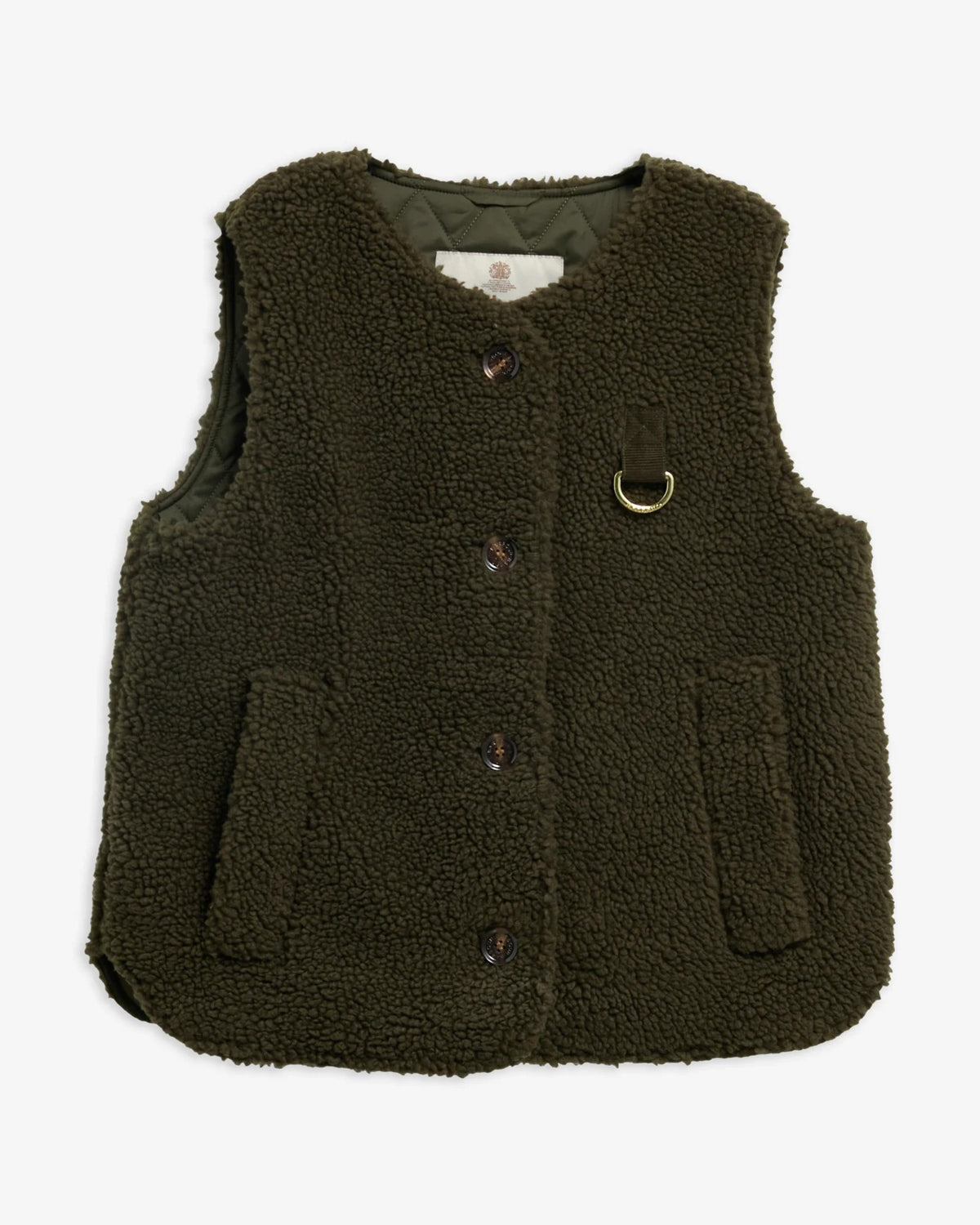 BARBOUR Gilet Donna BOWES-Olive