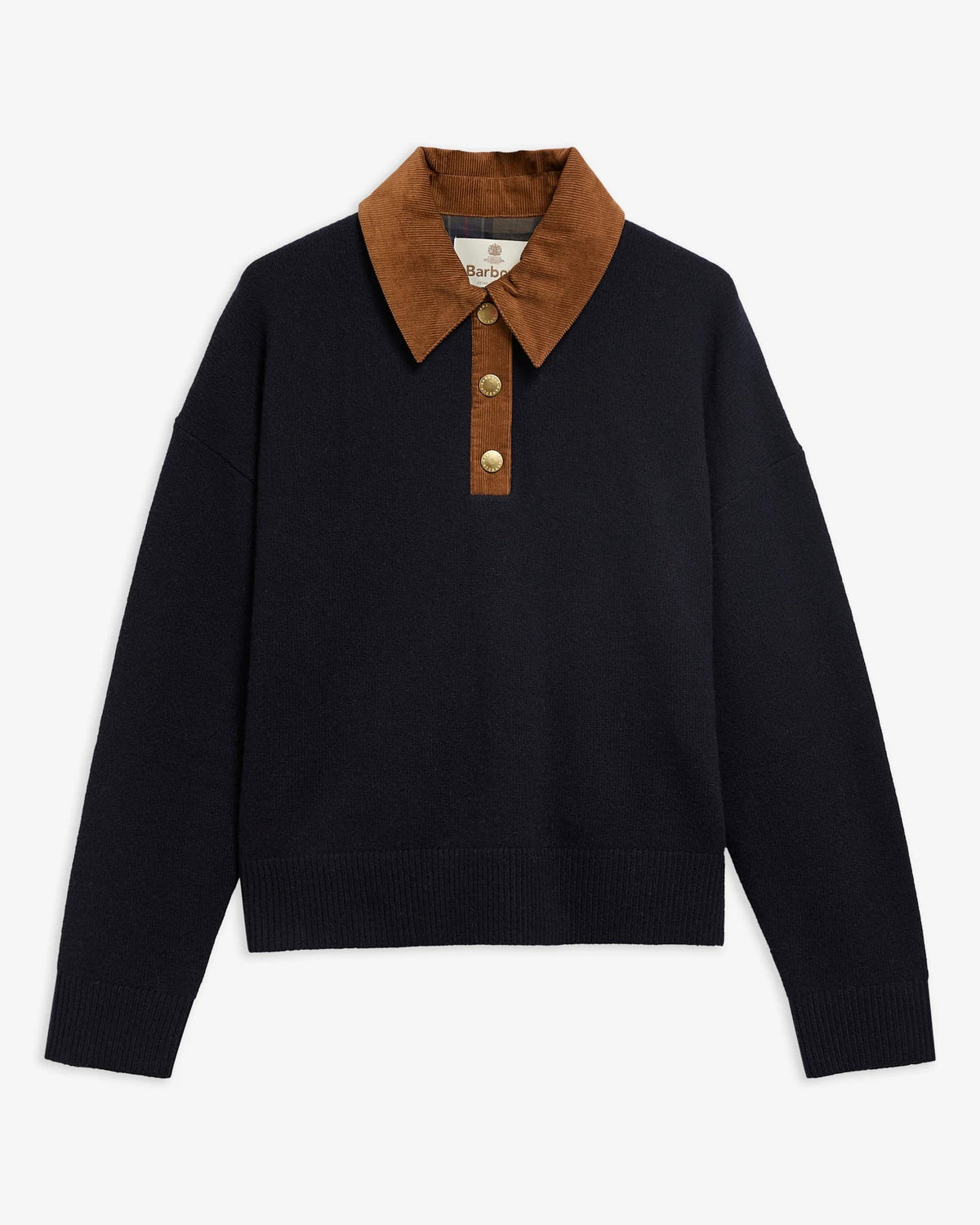 BARBOUR Maglione Donna Polo RAVENSHILL-Navy