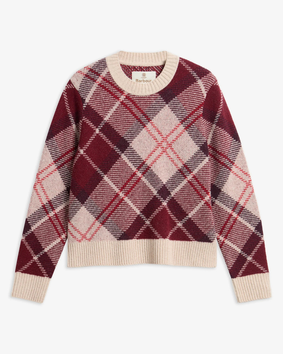 BARBOUR MAglione Donna STEVIE Girocollo-Multi