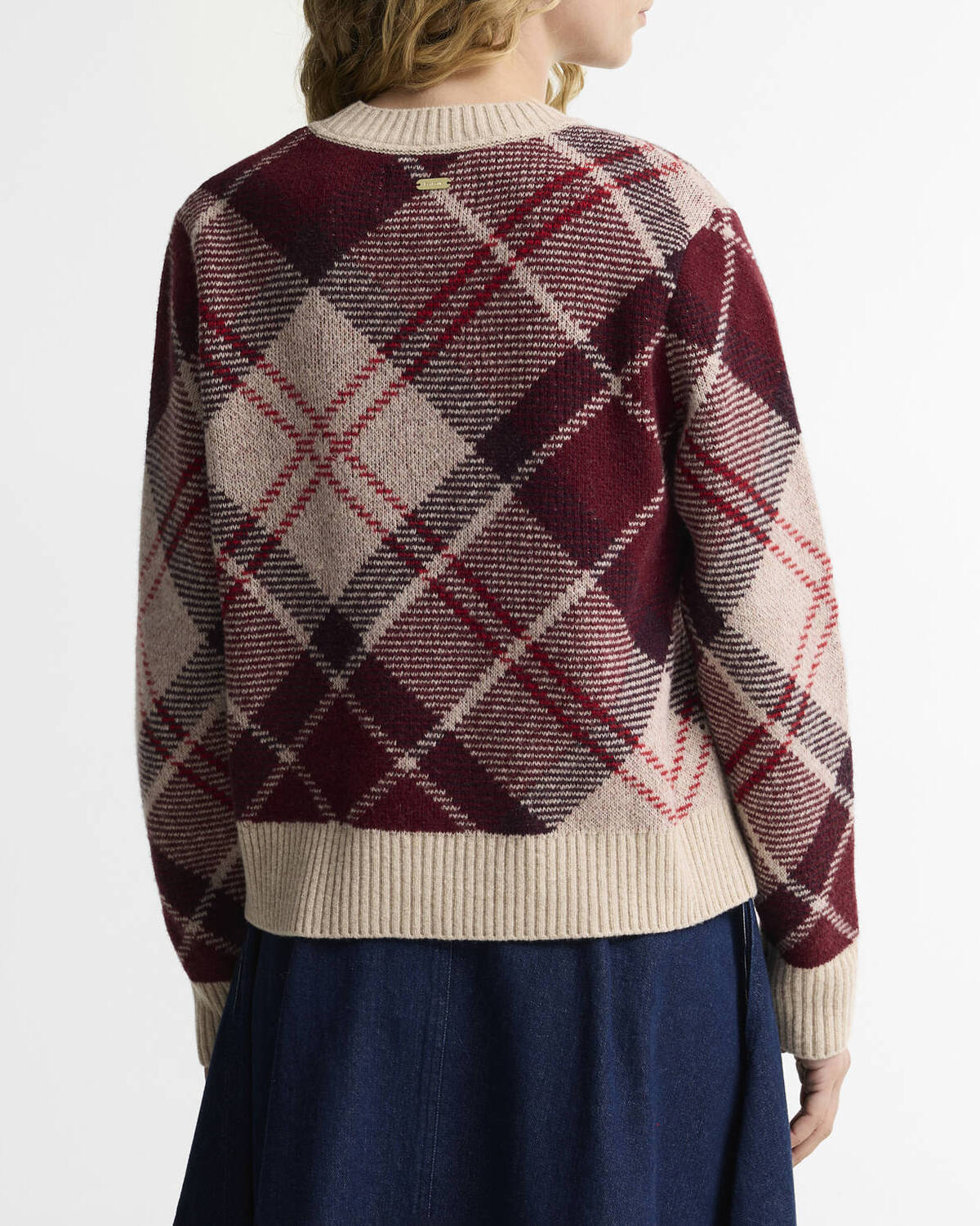 BARBOUR MAglione Donna STEVIE Girocollo-Multi