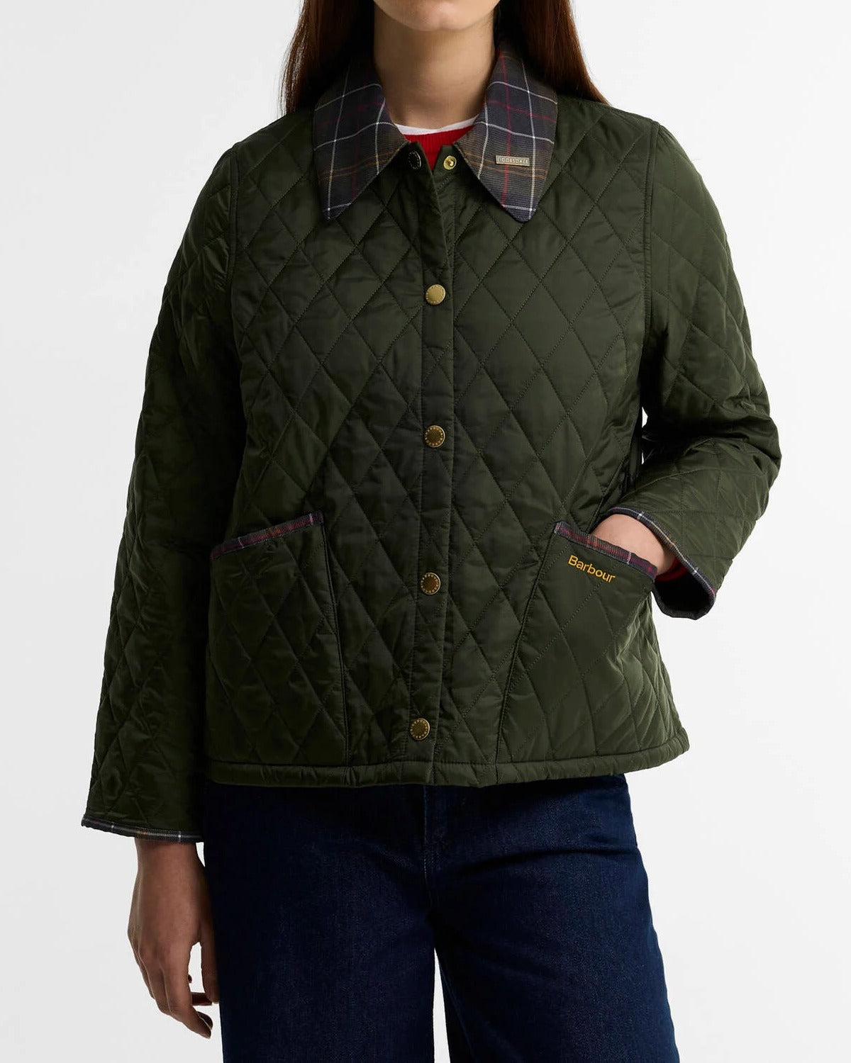 BARBOUR Giacca Donna Liddesdale Quilted-Olive/Classic