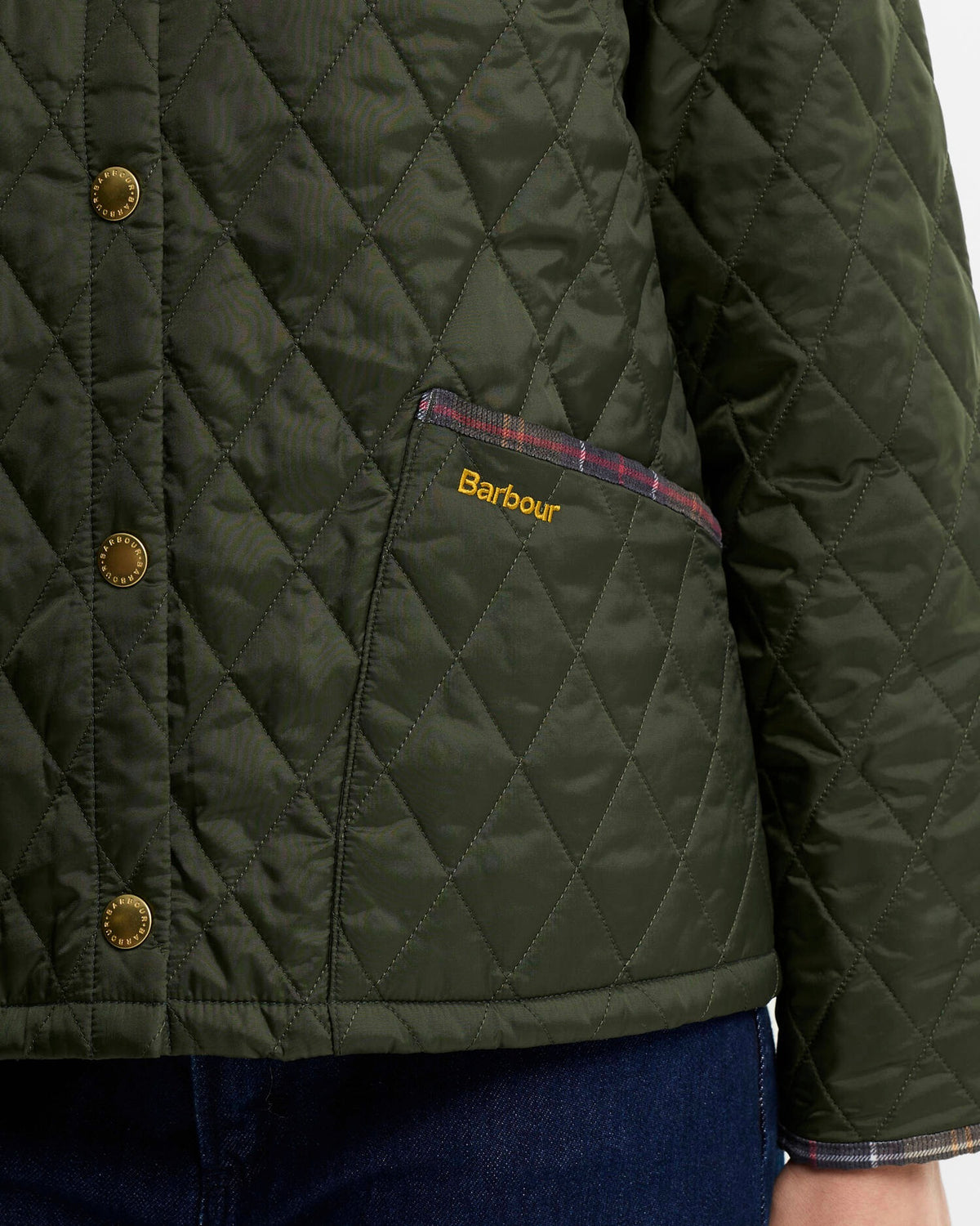 BARBOUR Giacca Donna Liddesdale Quilted-Olive/Classic