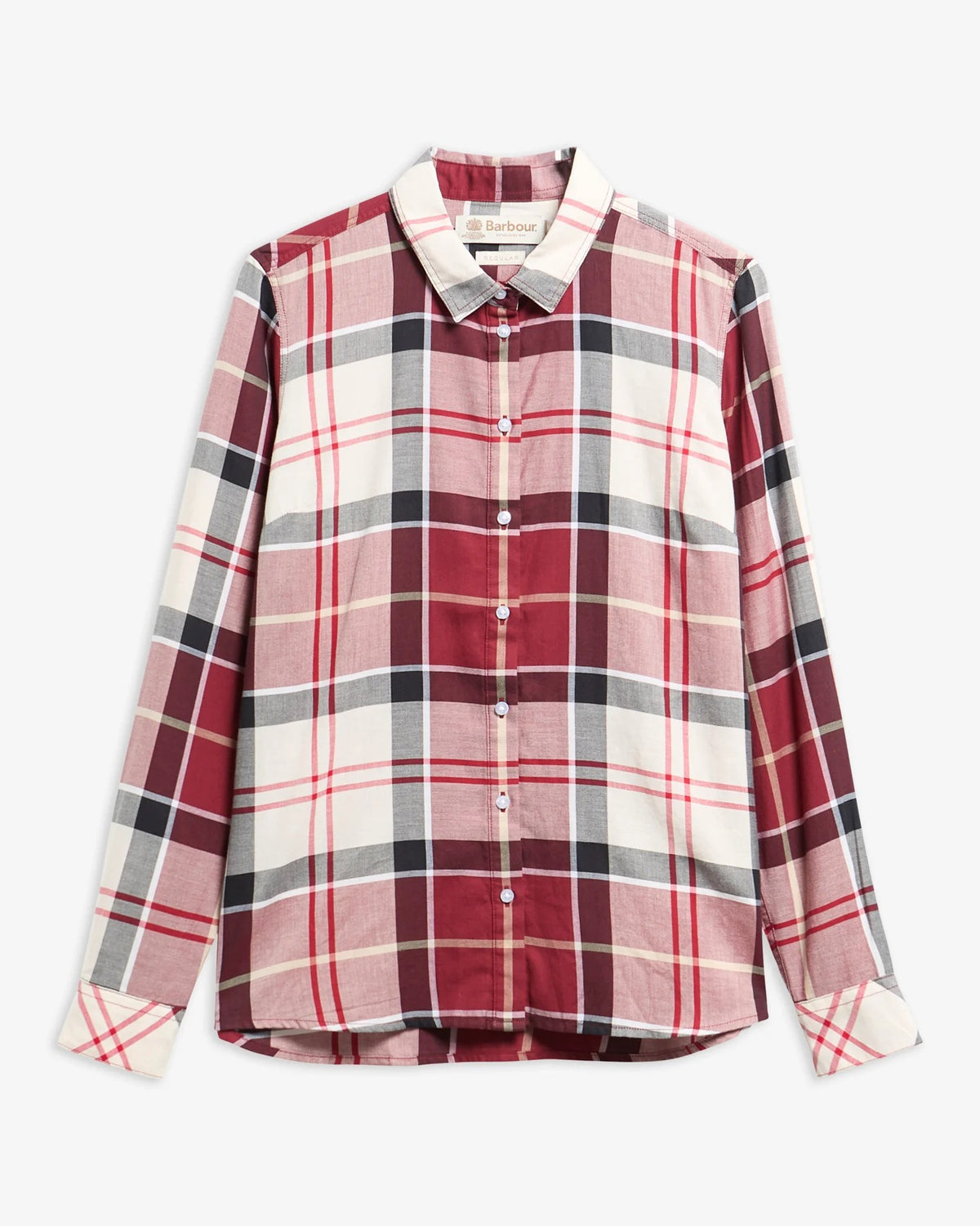 BARBOUR Camicia Donna Bredon-Lt Cardinal Tartan
