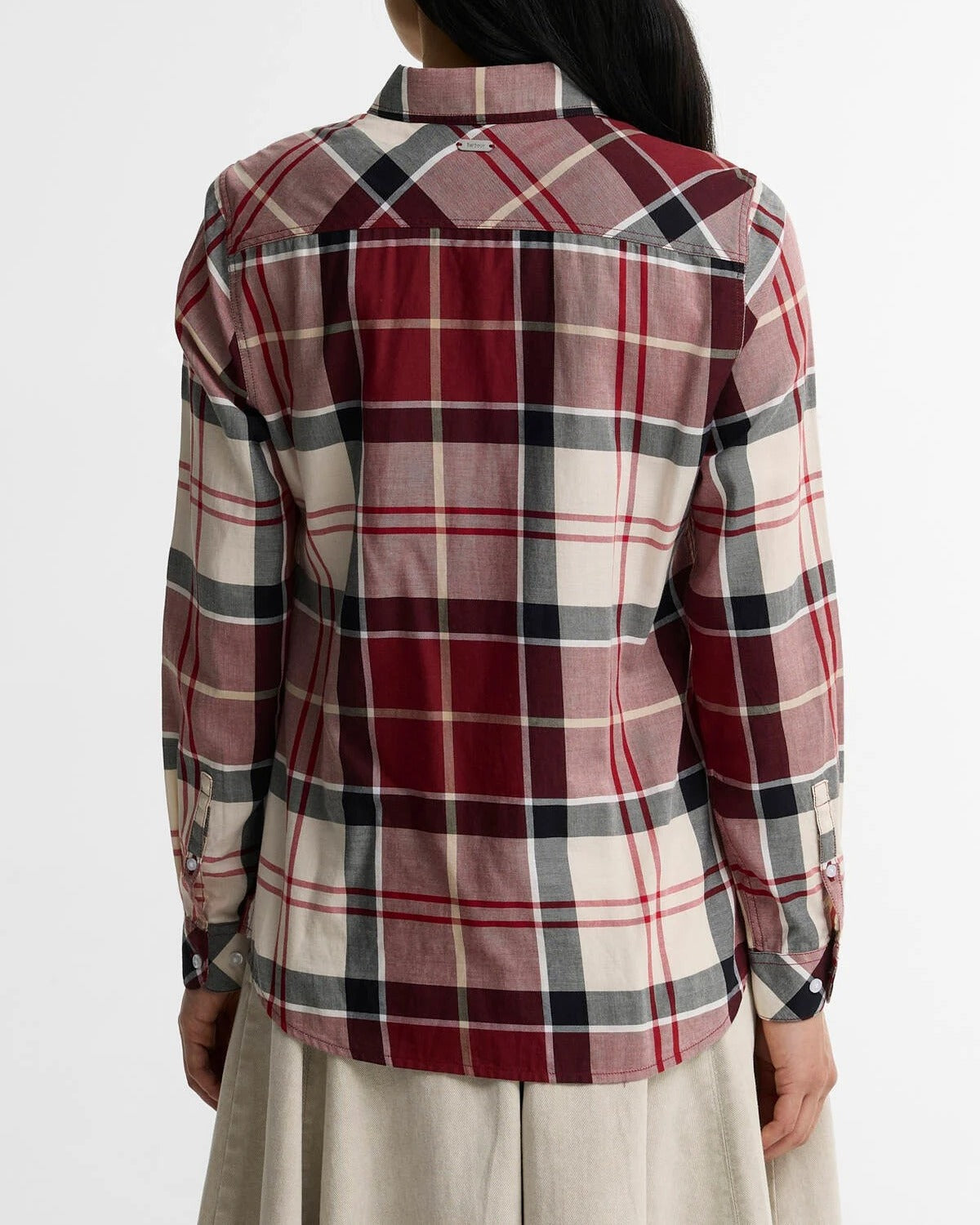 BARBOUR Camicia Donna Bredon-Lt Cardinal Tartan
