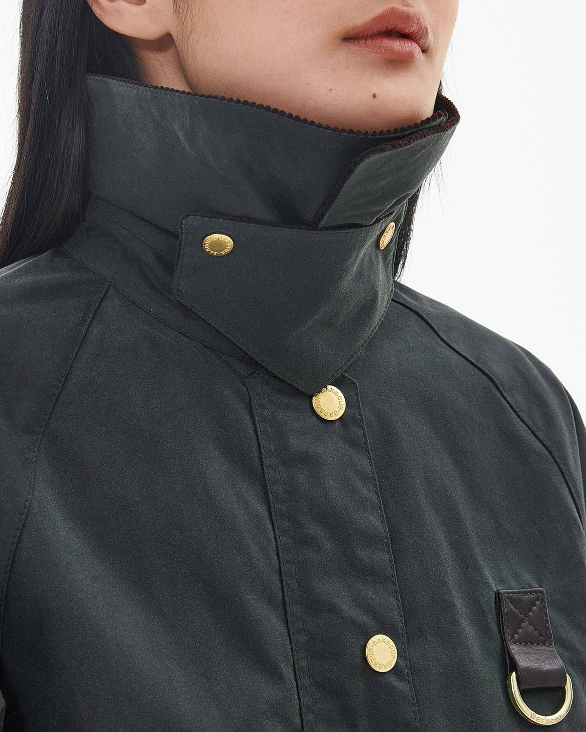 BARBOUR Giacca Donna Catton Wax-Sage Ancient