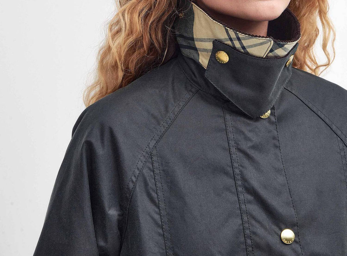 BARBOUR Giacca Donna Modern Beadnell Wax-Sage Ancient