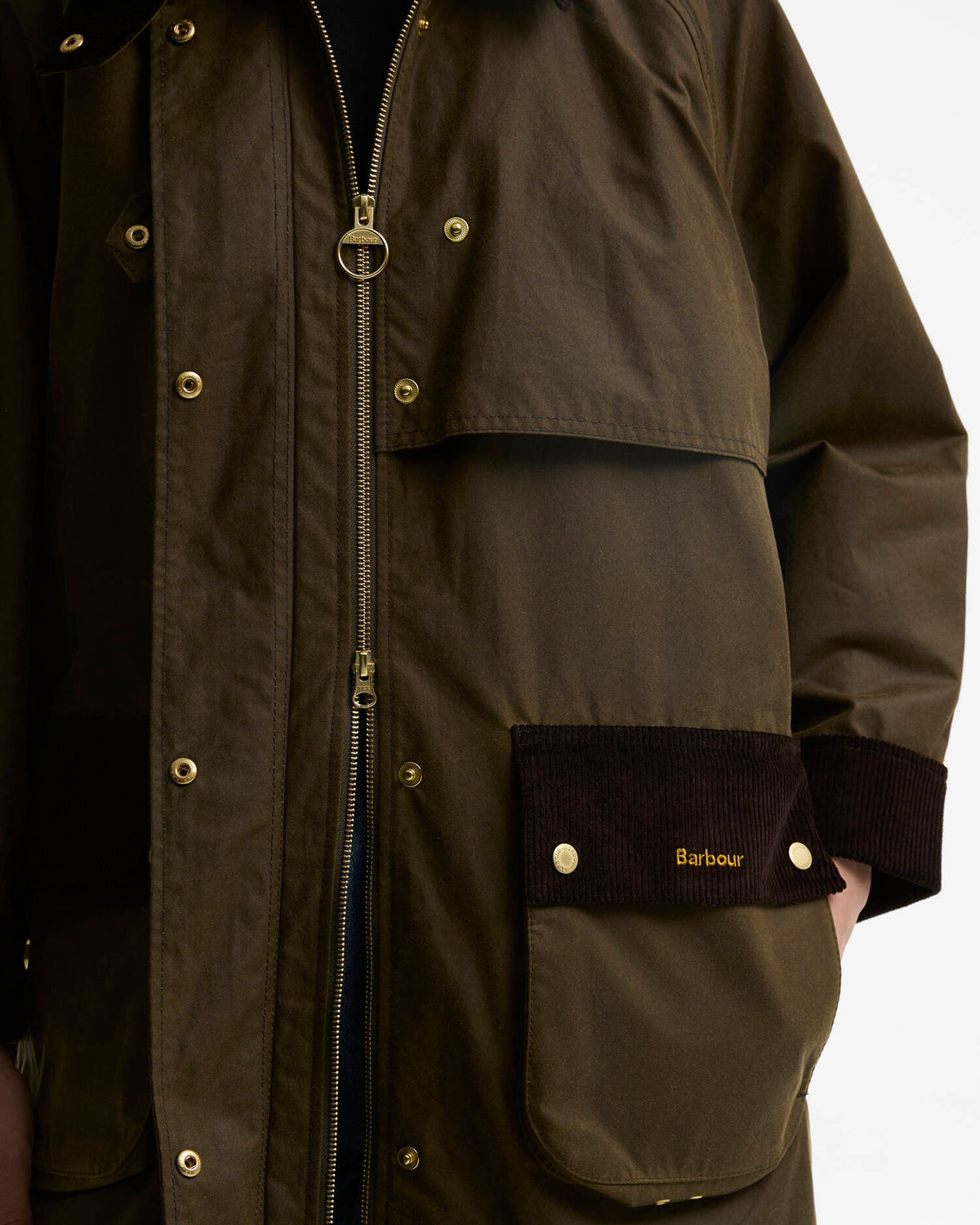 BARBOUR Giacca Donna KIRKLEES WAX-Beech