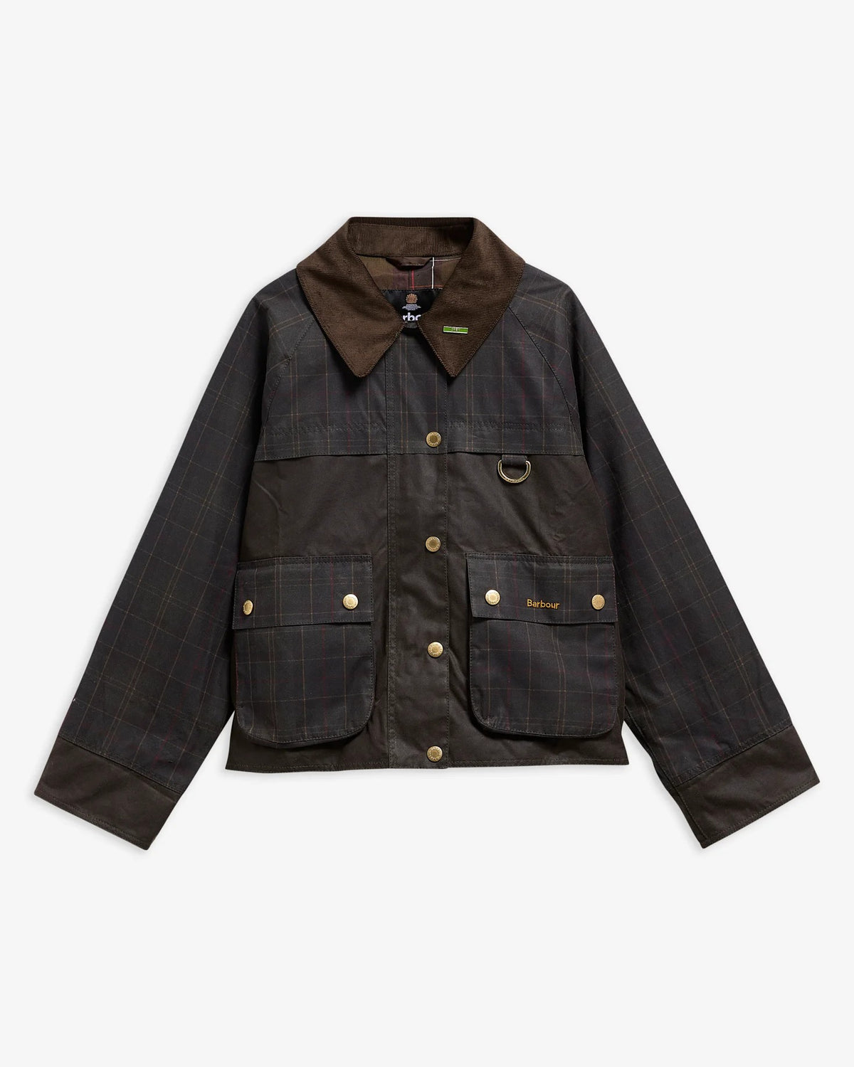 BARBOUR Giacca Donna Tartan Spey Reimagined Icons-Classic Tartan/Olive