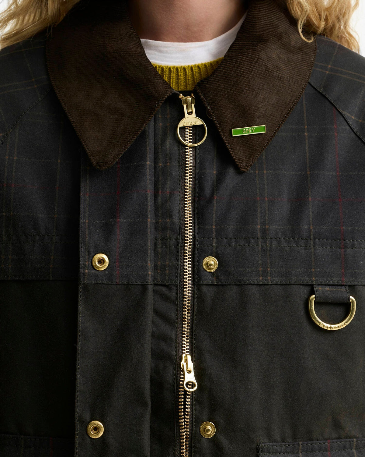 BARBOUR Giacca Donna Tartan Spey Reimagined Icons-Classic Tartan/Olive