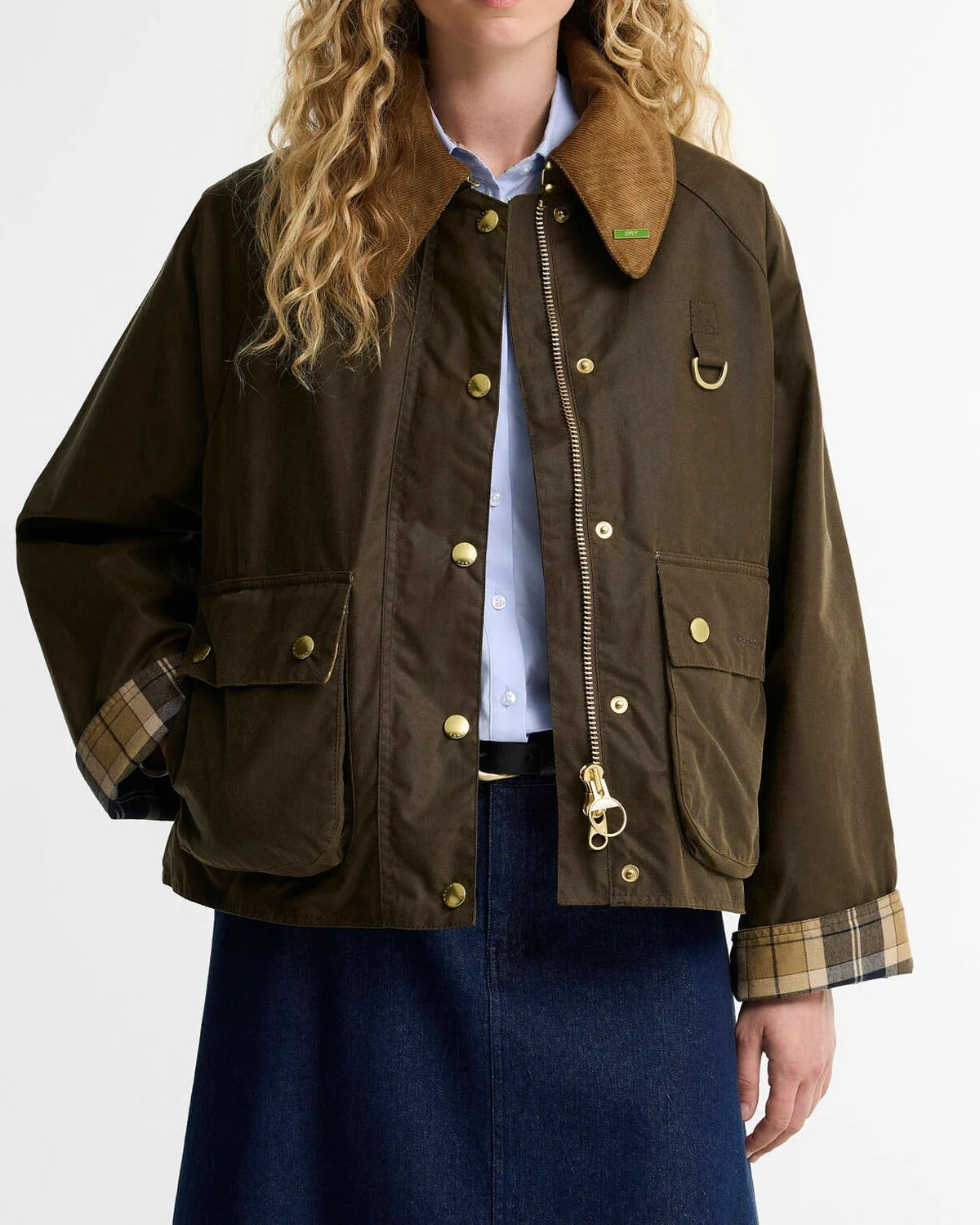 BARBOUR Giacca Donna MODERN SPEY ICONS WAX-Beech/Birchwood