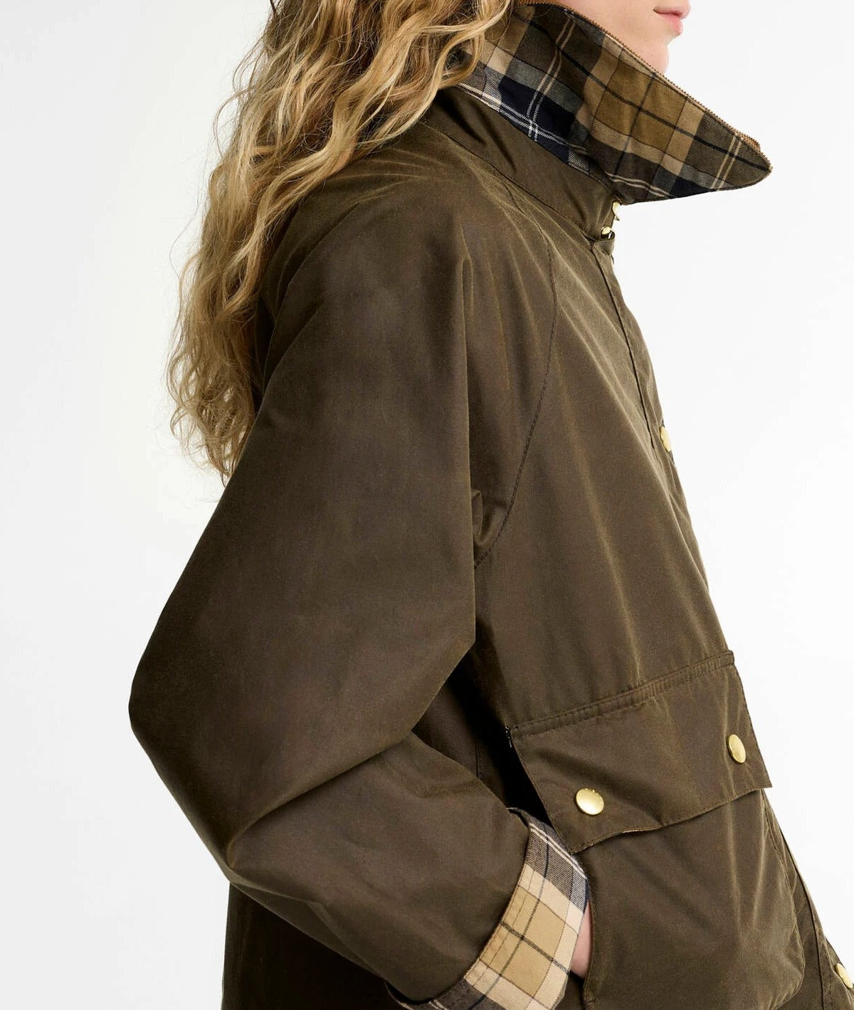 BARBOUR Giacca Donna MODERN SPEY ICONS WAX-Beech/Birchwood