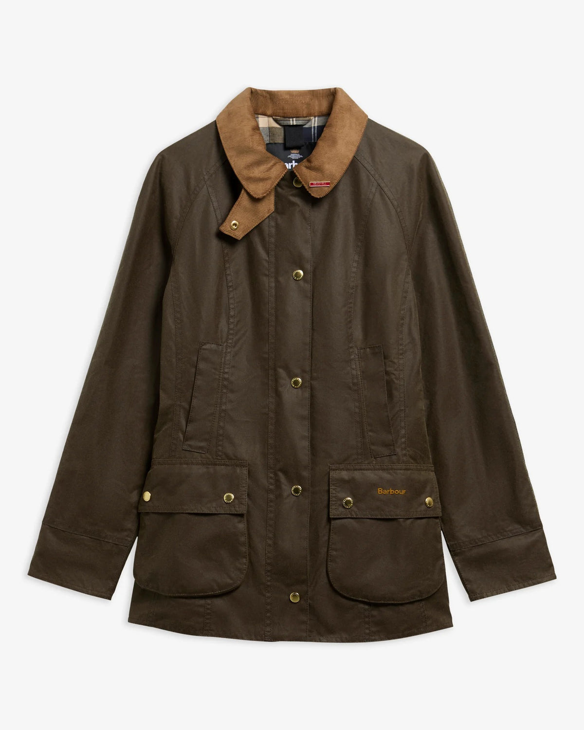 BARBOUR Giacca Donna BEADNELL ICONS WAX-Beech/Birchwood