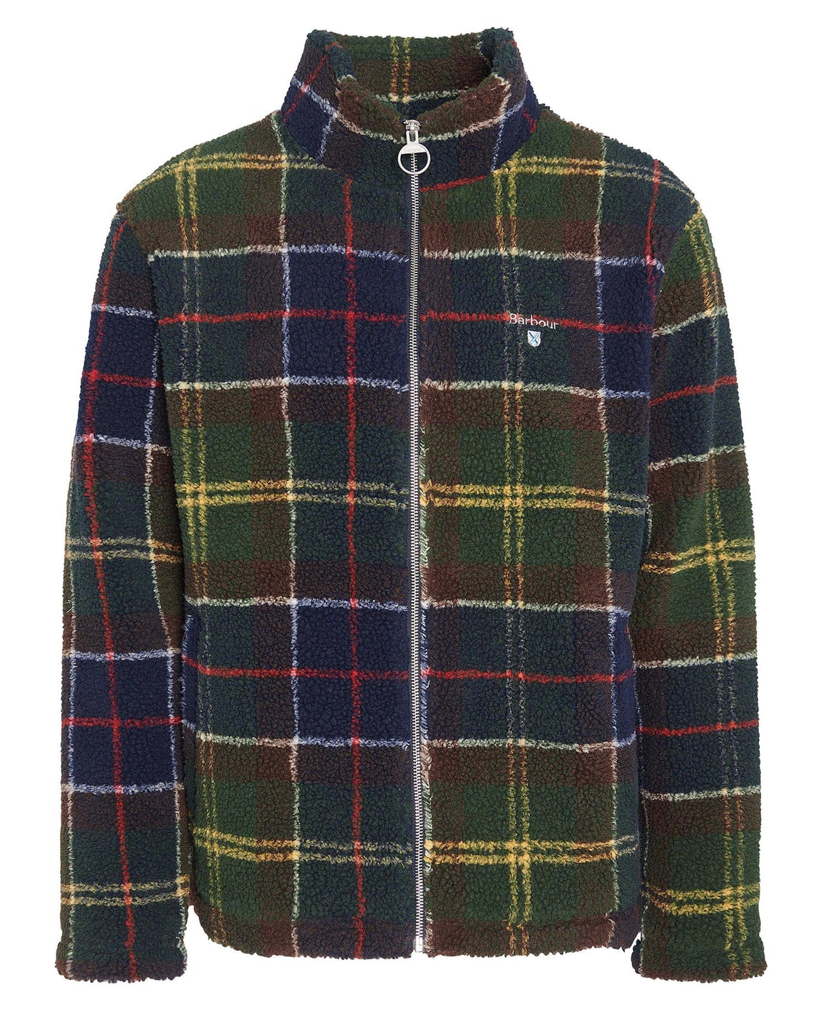 BARBOUR Felpa Uomo Sherpa-Classic Tartan