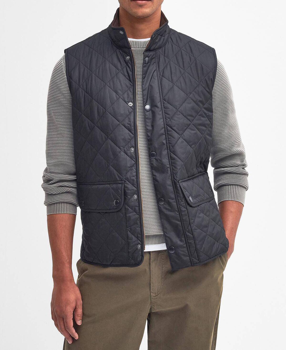 BARBOUR Gilet Uomo New Lowerdale-Classic Navy