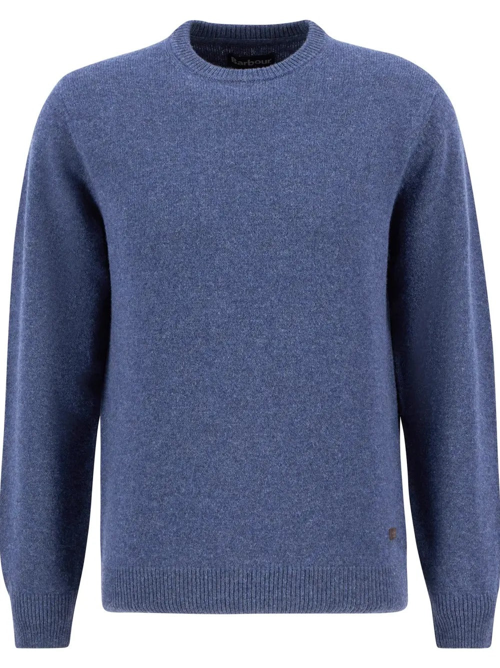 BARBOUR Maglia Uomo ESSENTIAL PATCH CREW-Indigo