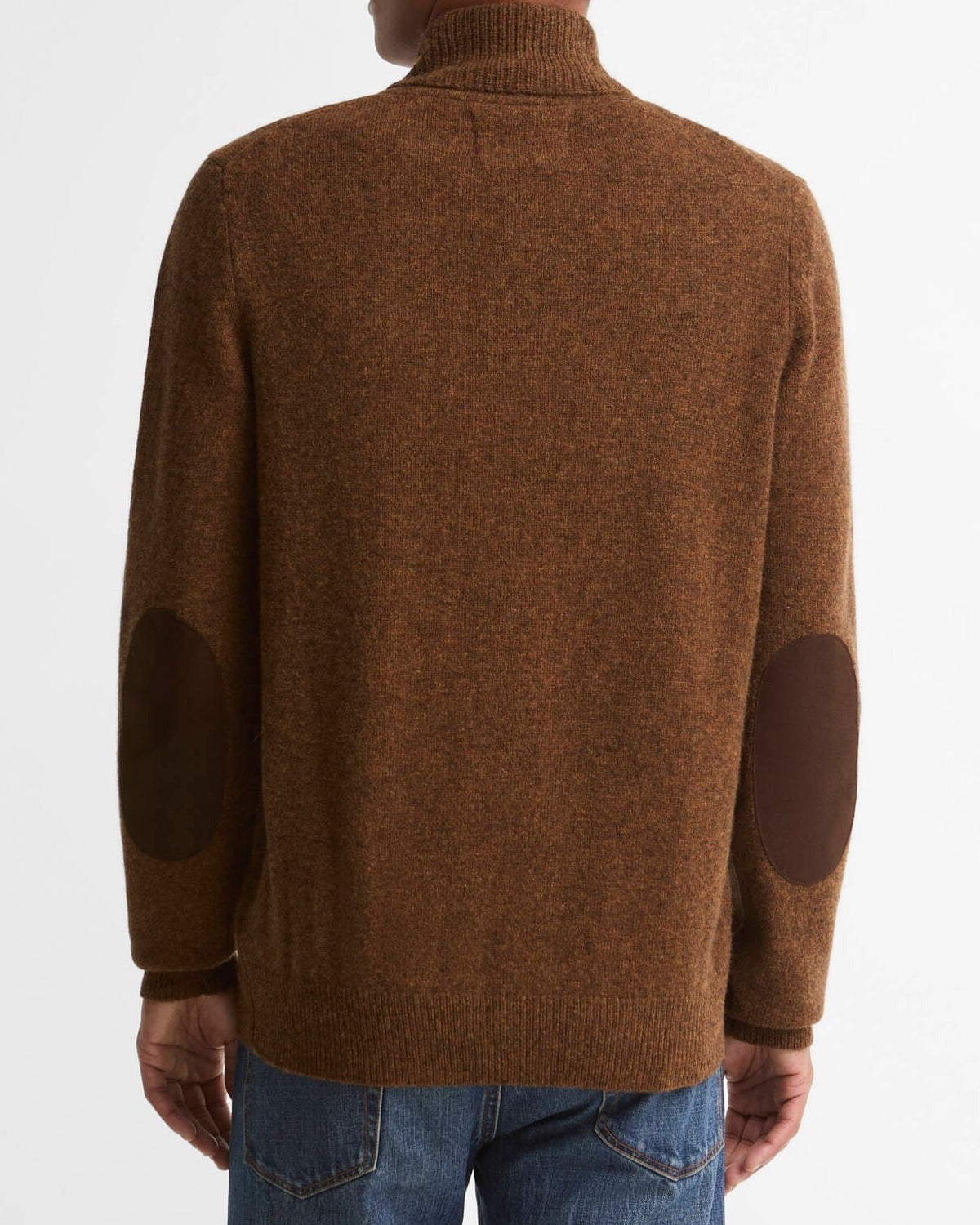 EBARBOUR Maglione Uomo Essential Patch Zip-Bracken