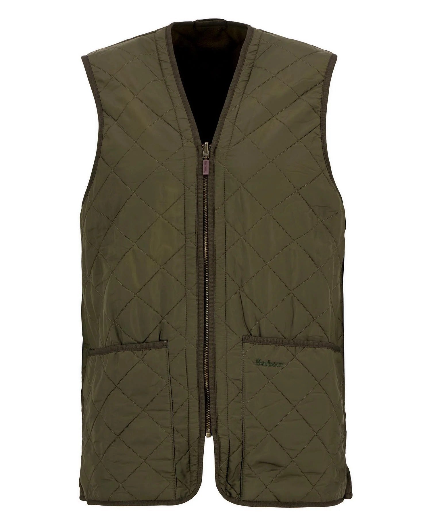 BARBOUR Gilet Uomo Polarquilt-Olive