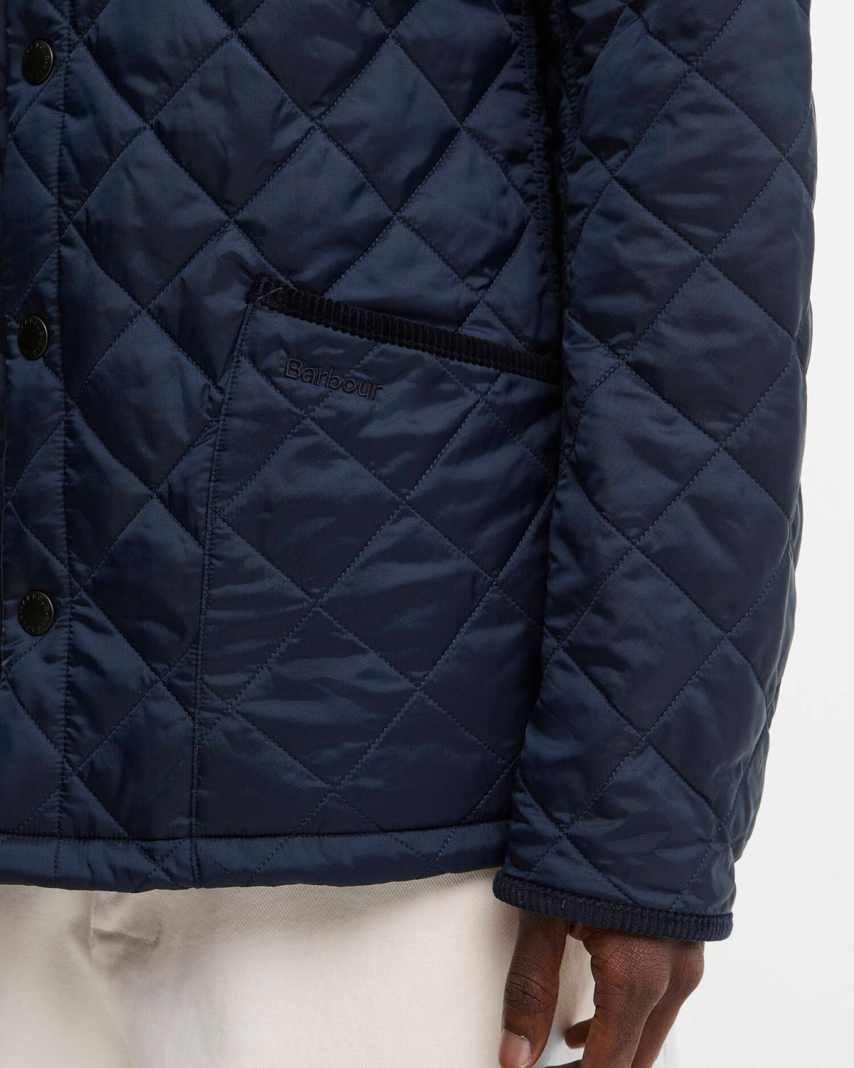 BARBOUR Giacca Uomo HERITAGE ICONS QUILTED-Navy