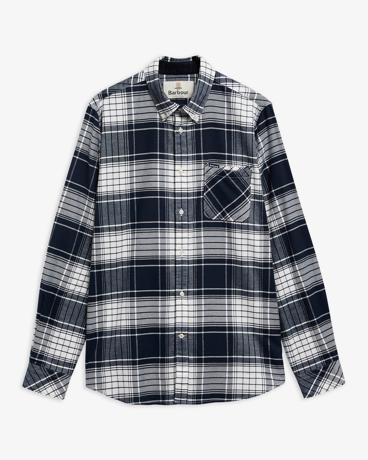 BARBOUR Camicia Uomo EMBERGATE-Navy