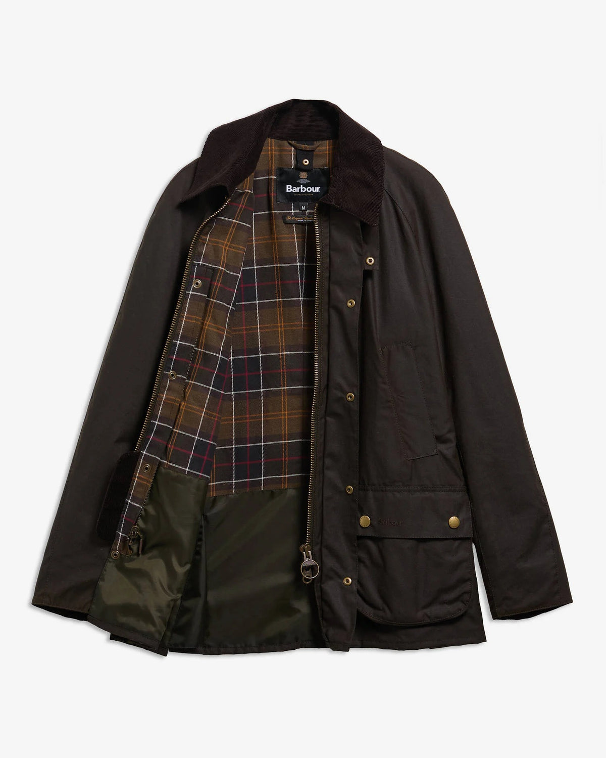 BARBOUR Giacca Uomo ASHBY WAX-Olive