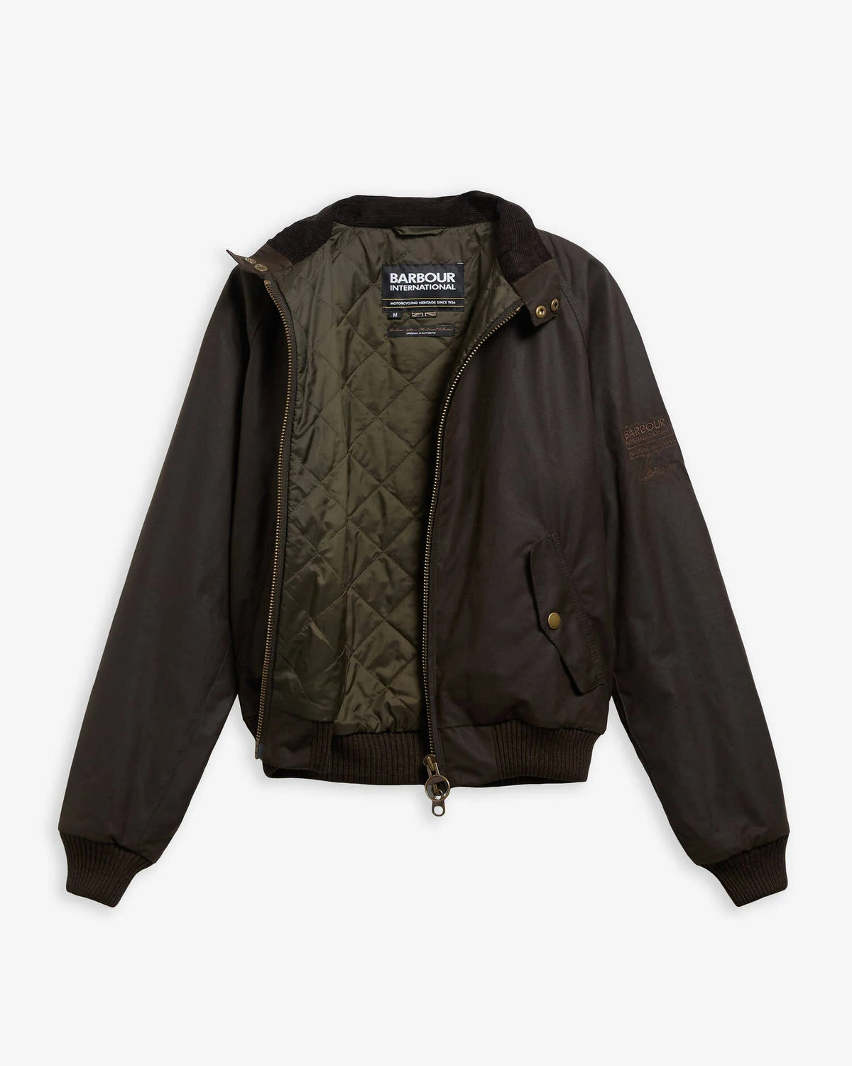 BARBOUR Giacca Uomo Merchant Wax-Olive