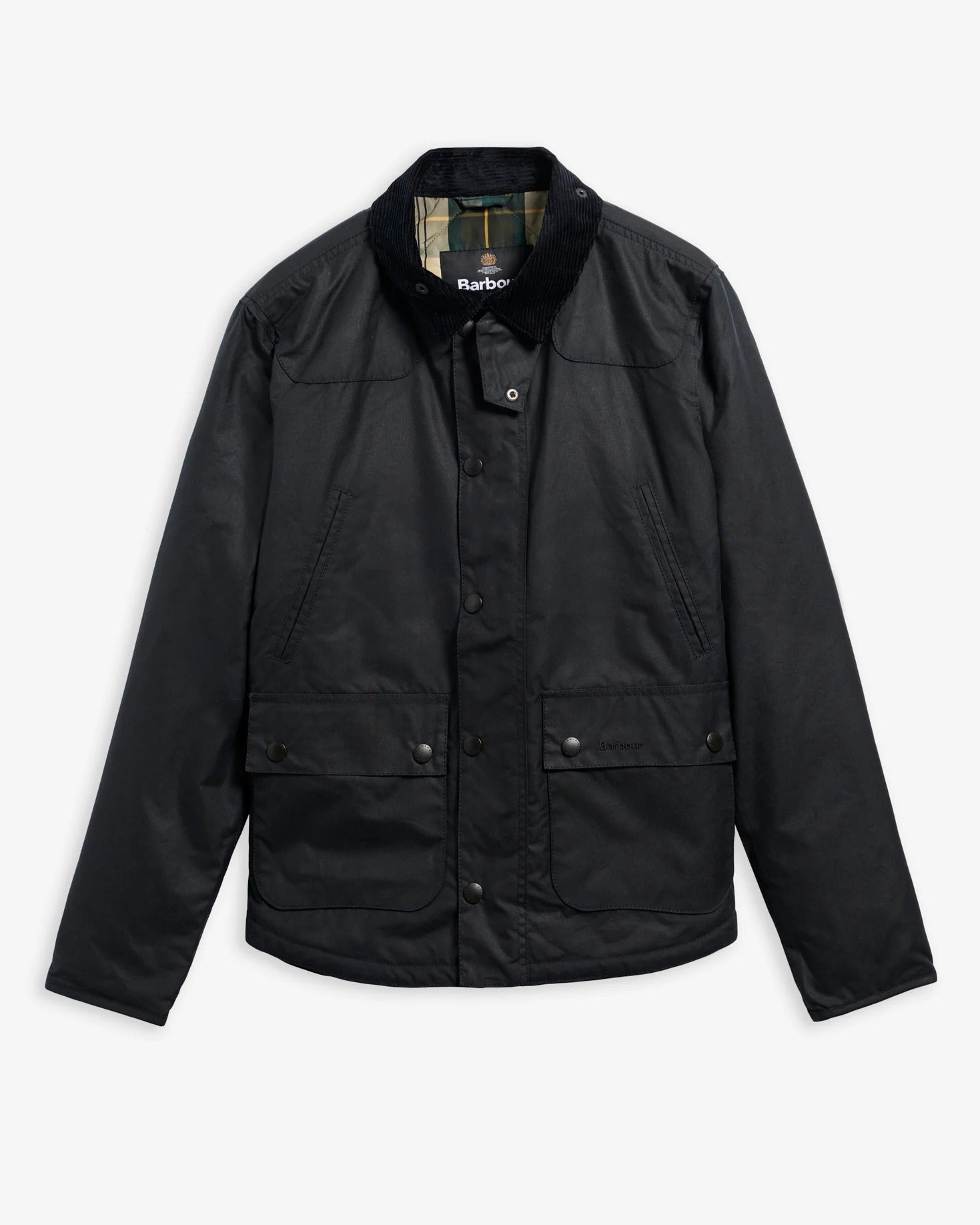 BARBOUR Giacca Uomo Reelin Wax-Classic Navy