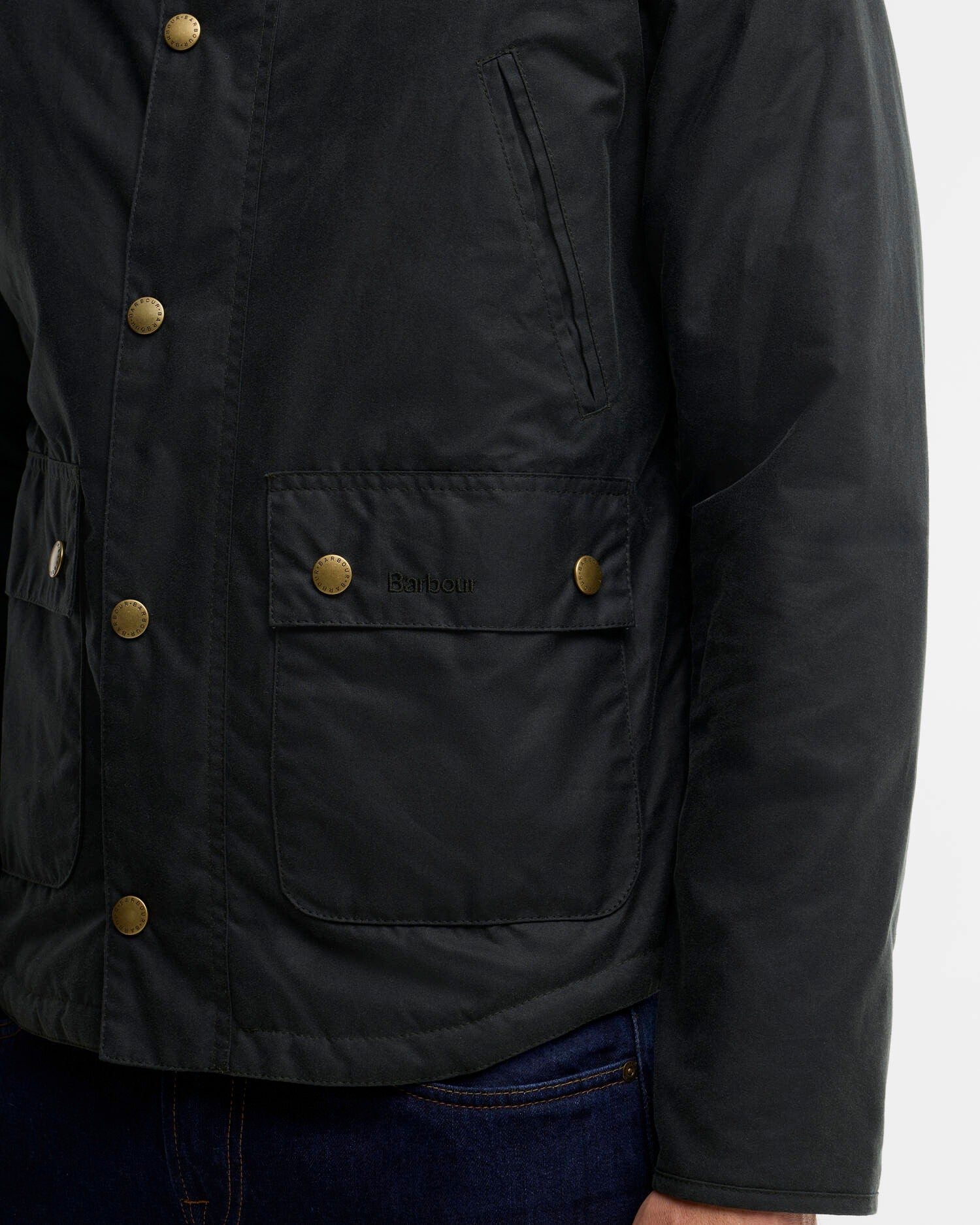 BARBOUR Giacca Uomo Reelin Wax-Sage