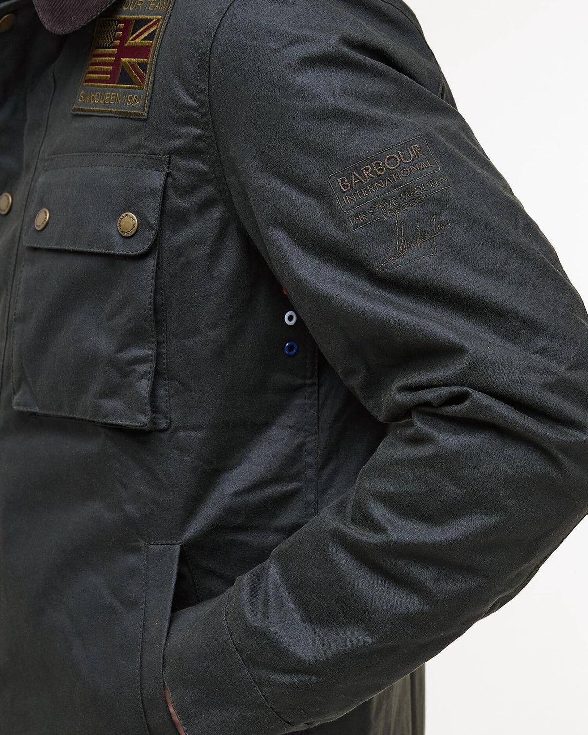 BARBOUR Giacca Uomo Workers Wax-Sage
