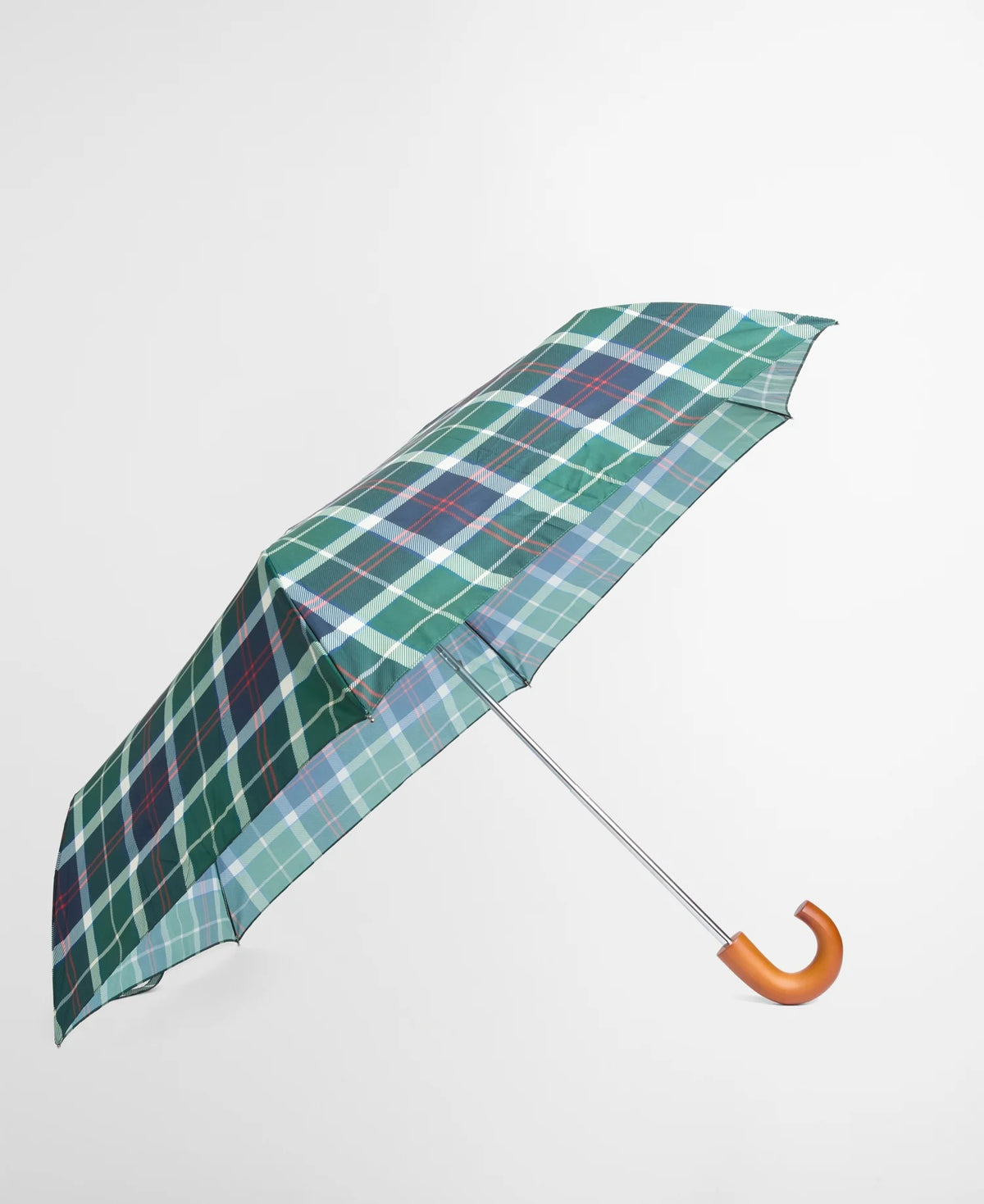 BARBOUR Ombrello Tartan Mini-Evergreen Tartan