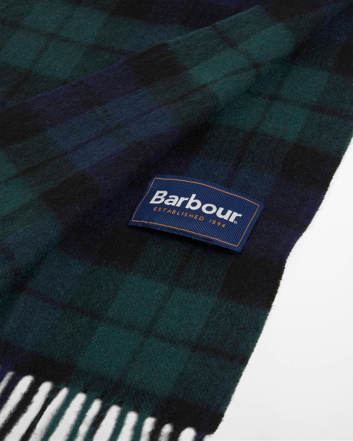 BARBOUR Sciarpa Uomo NEW CHECK TARTAN-Black Watch