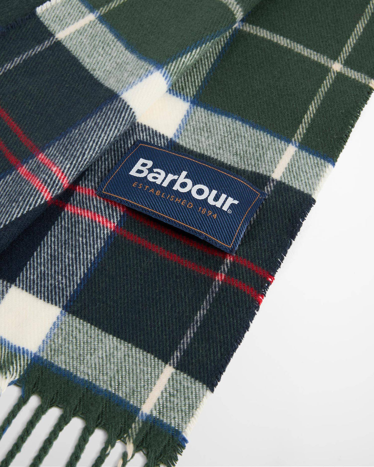 BARBOUR Sciarpa Uomo GALINGALE-Evergreen Tartan